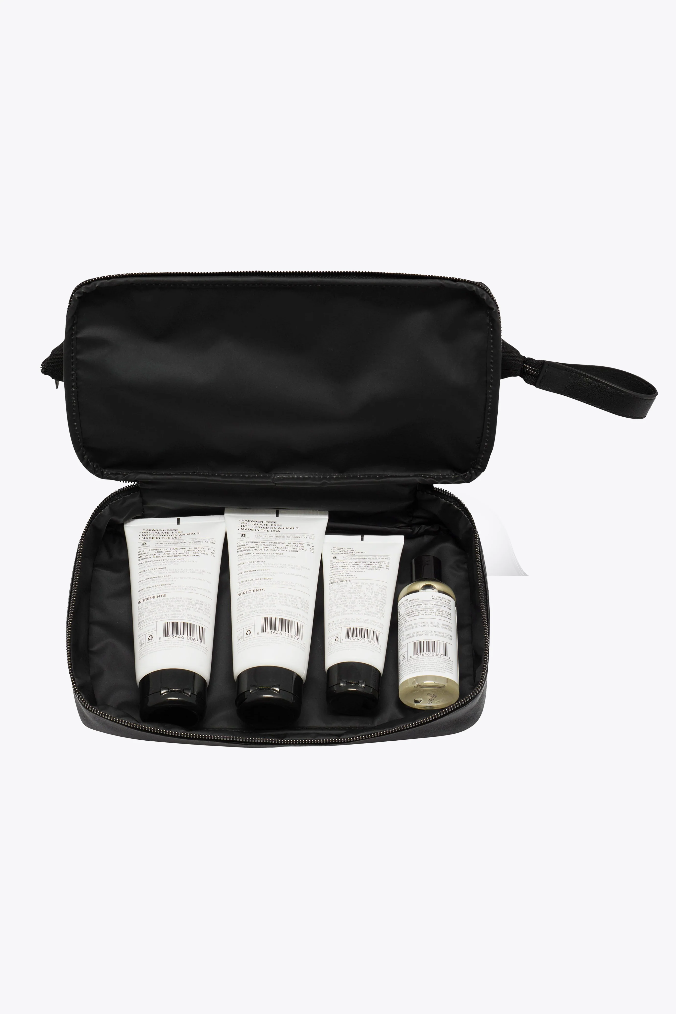 The Dopp Kit in Black - Image 4