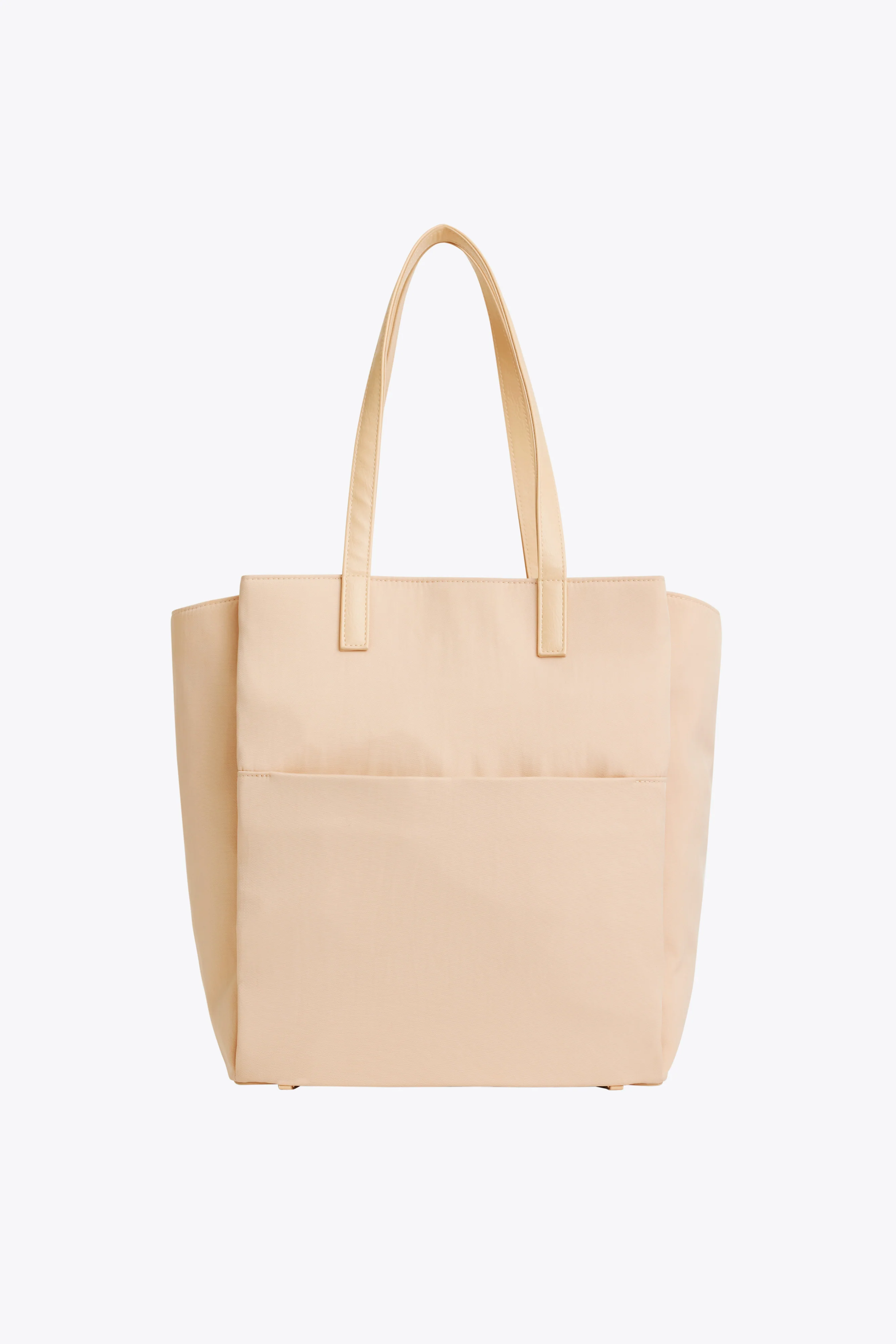 The Commuter Tote in Beige - Image 4