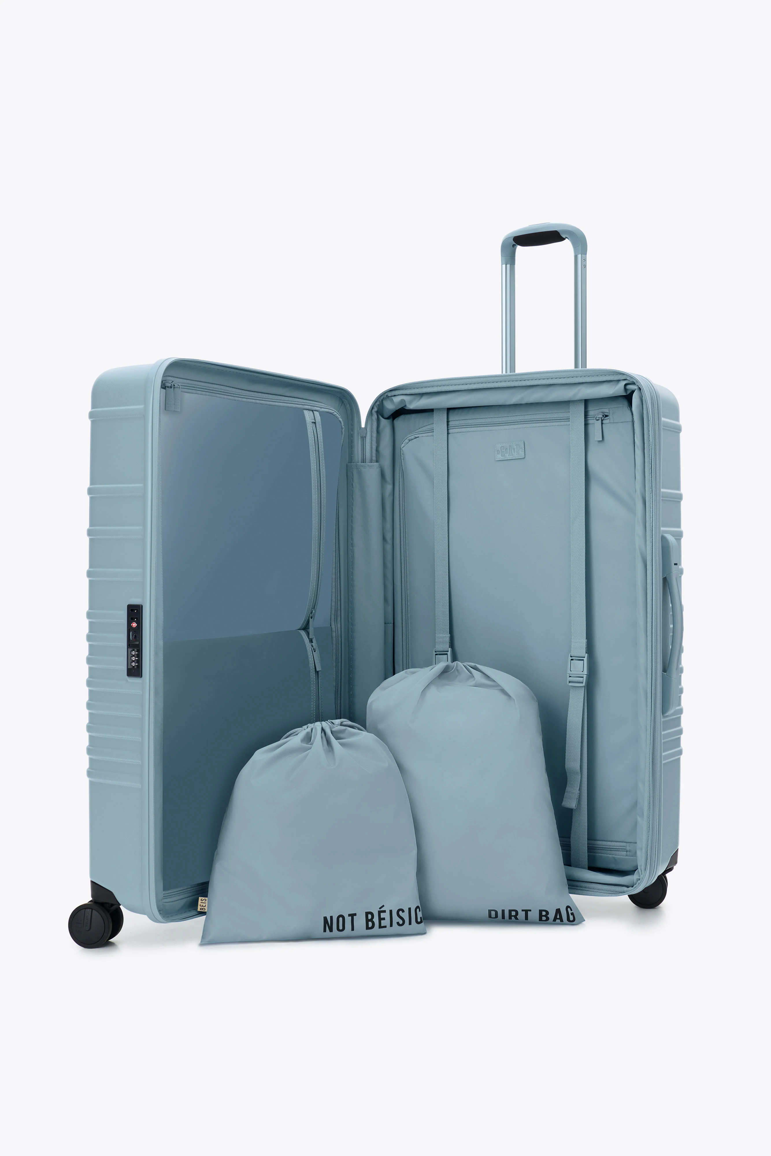 Resale Gap x BÉIS The Large Check-In Roller in Denim Blue - Image 3