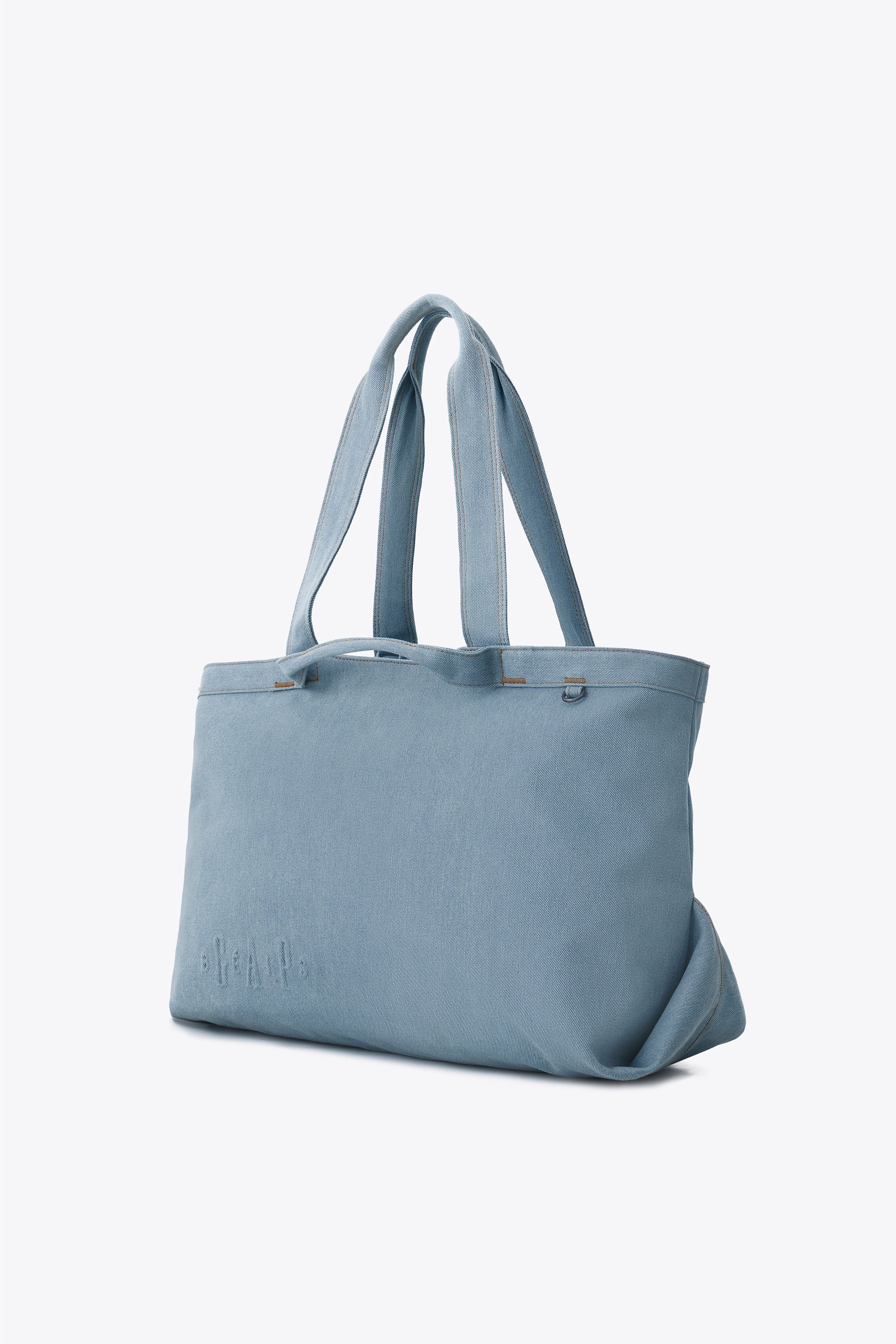 Resale Gap x BÉIS The Travel Tote in Denim Blue - Image 4