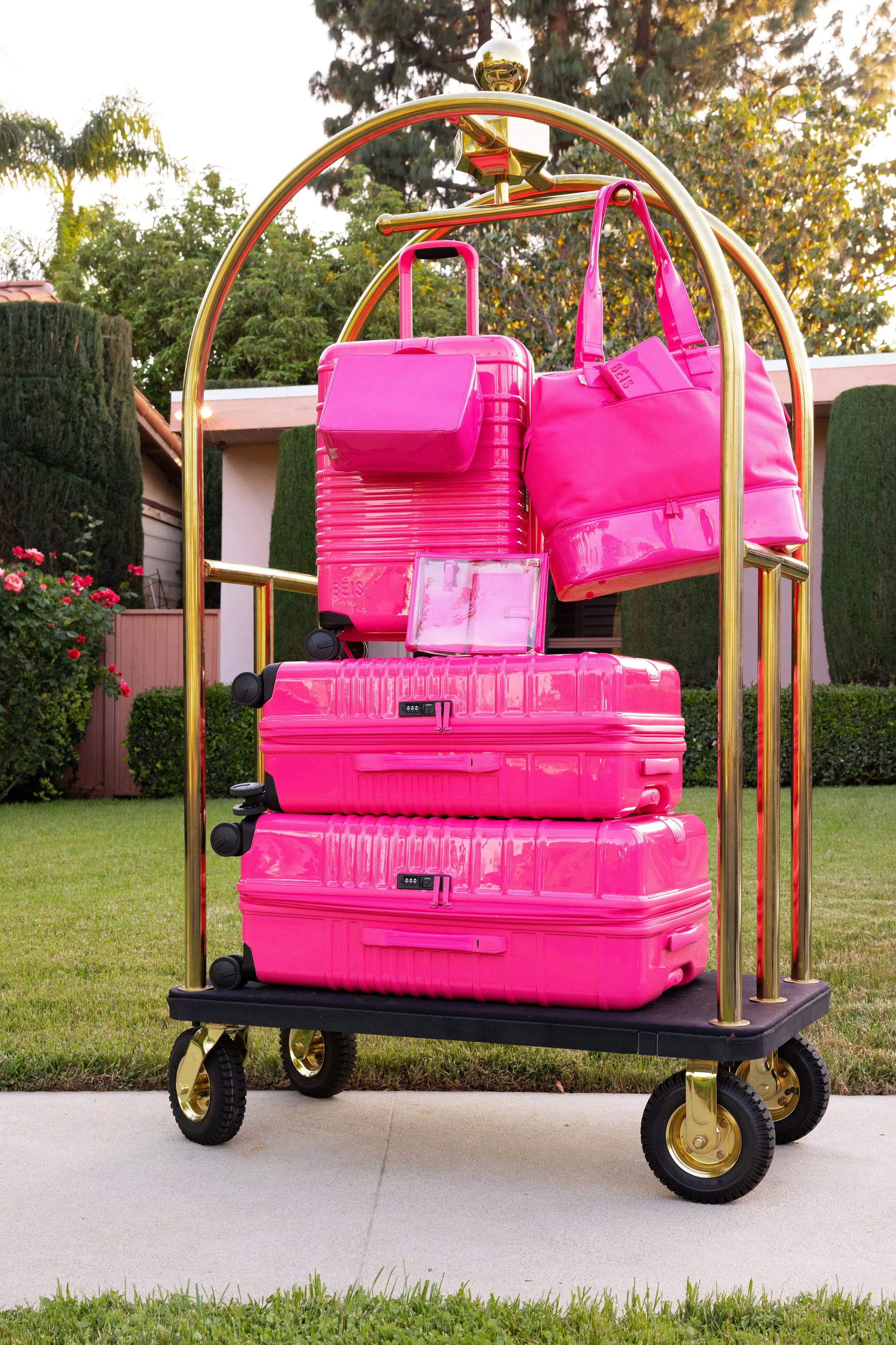 Resale The Large Check-In Roller in Barbie™ Pink - Image 11