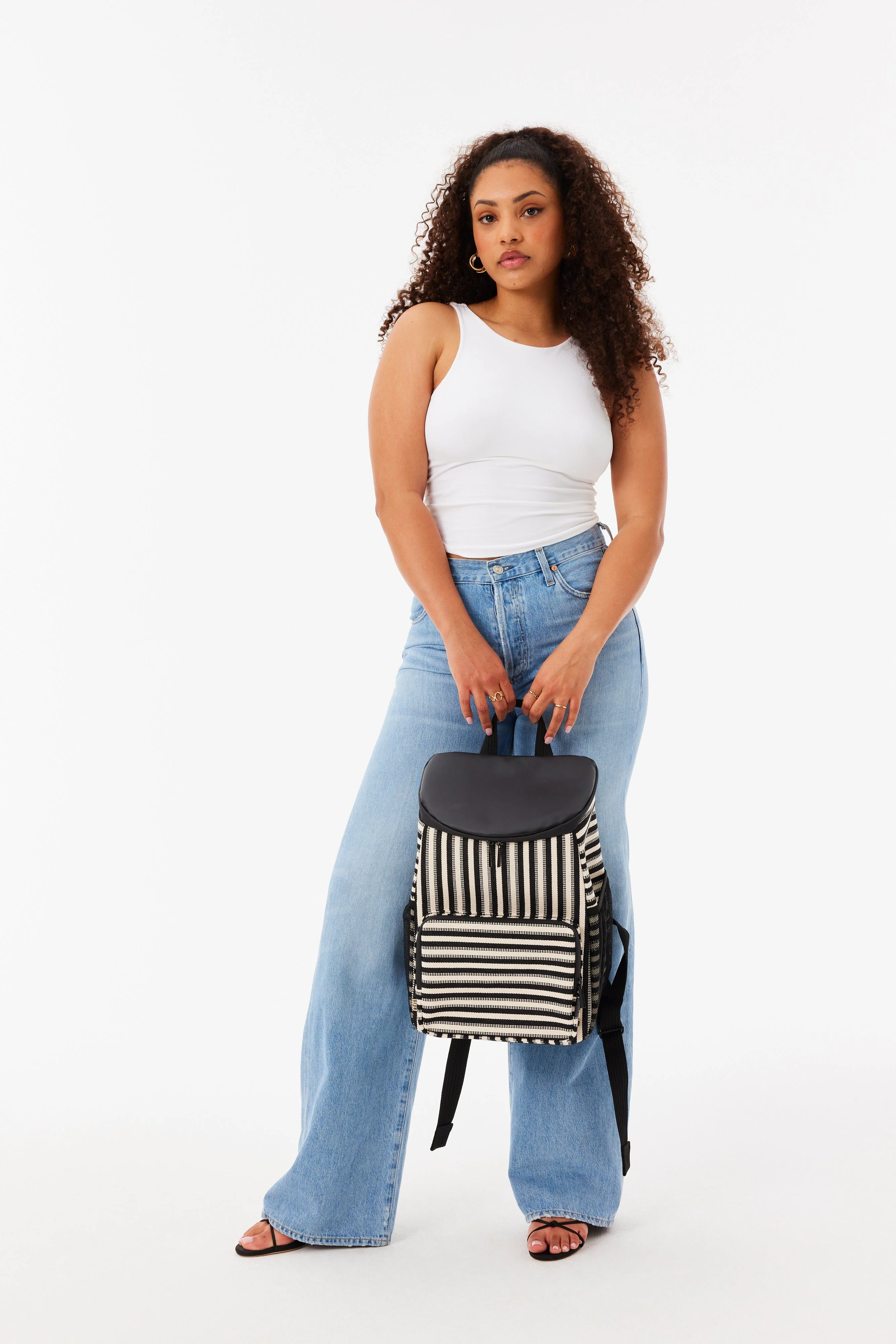 Resale The Backpack Cooler in Black Stripe - Image 5