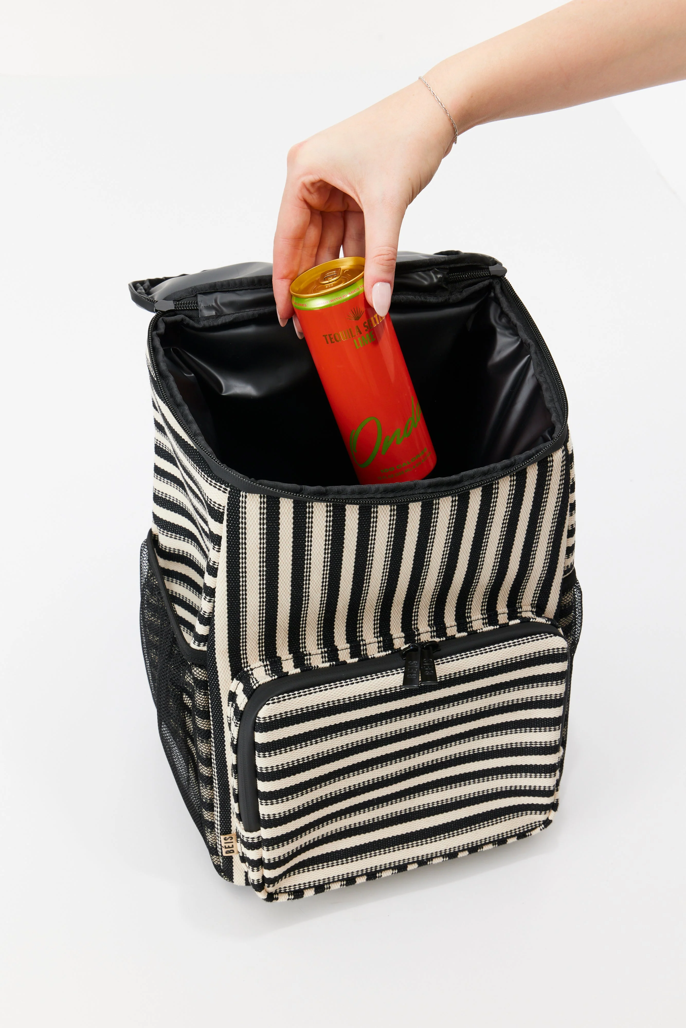 Resale The Backpack Cooler in Black Stripe - Image 9