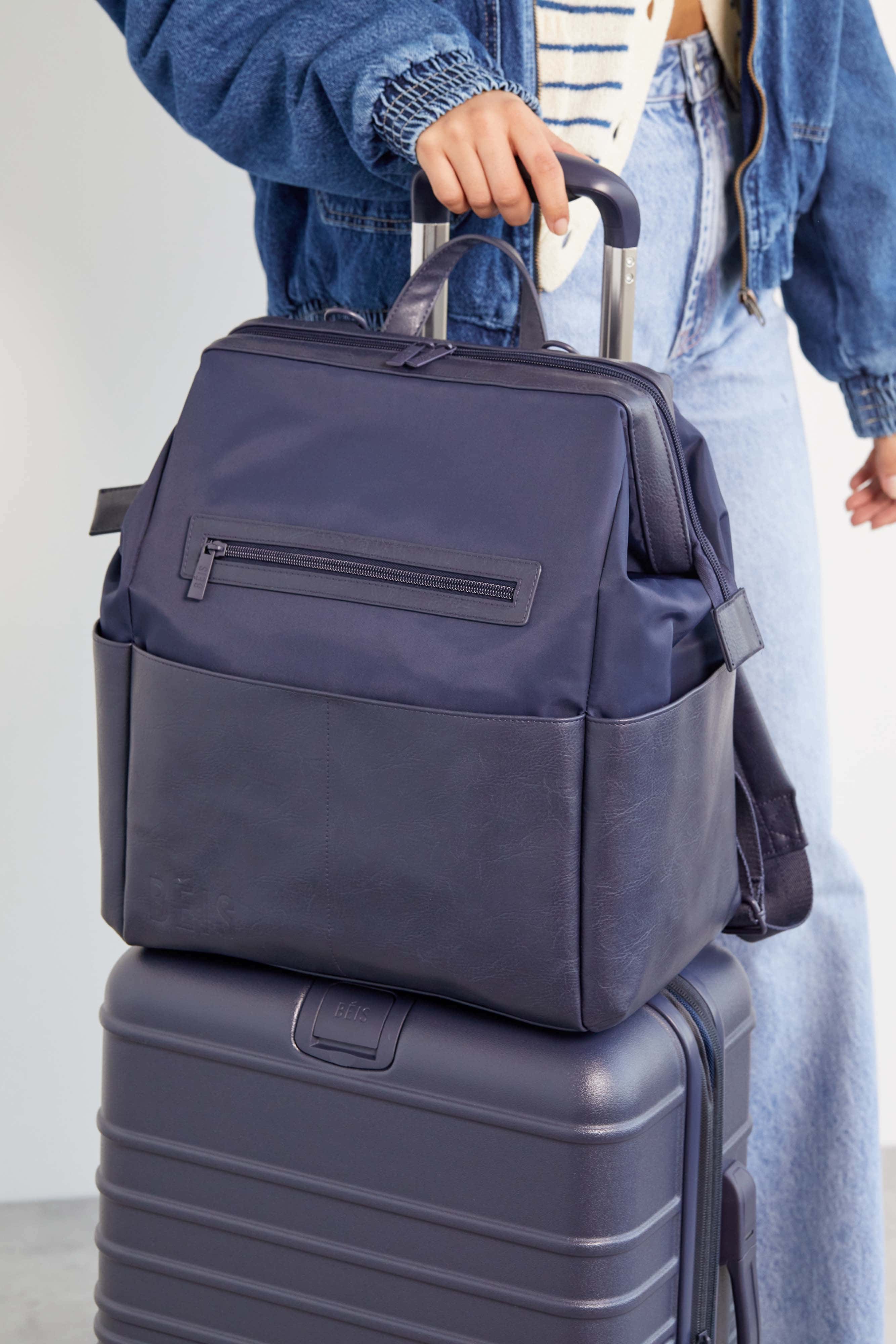 Resale The Backpack Diaper Bag in Navy - Image 7