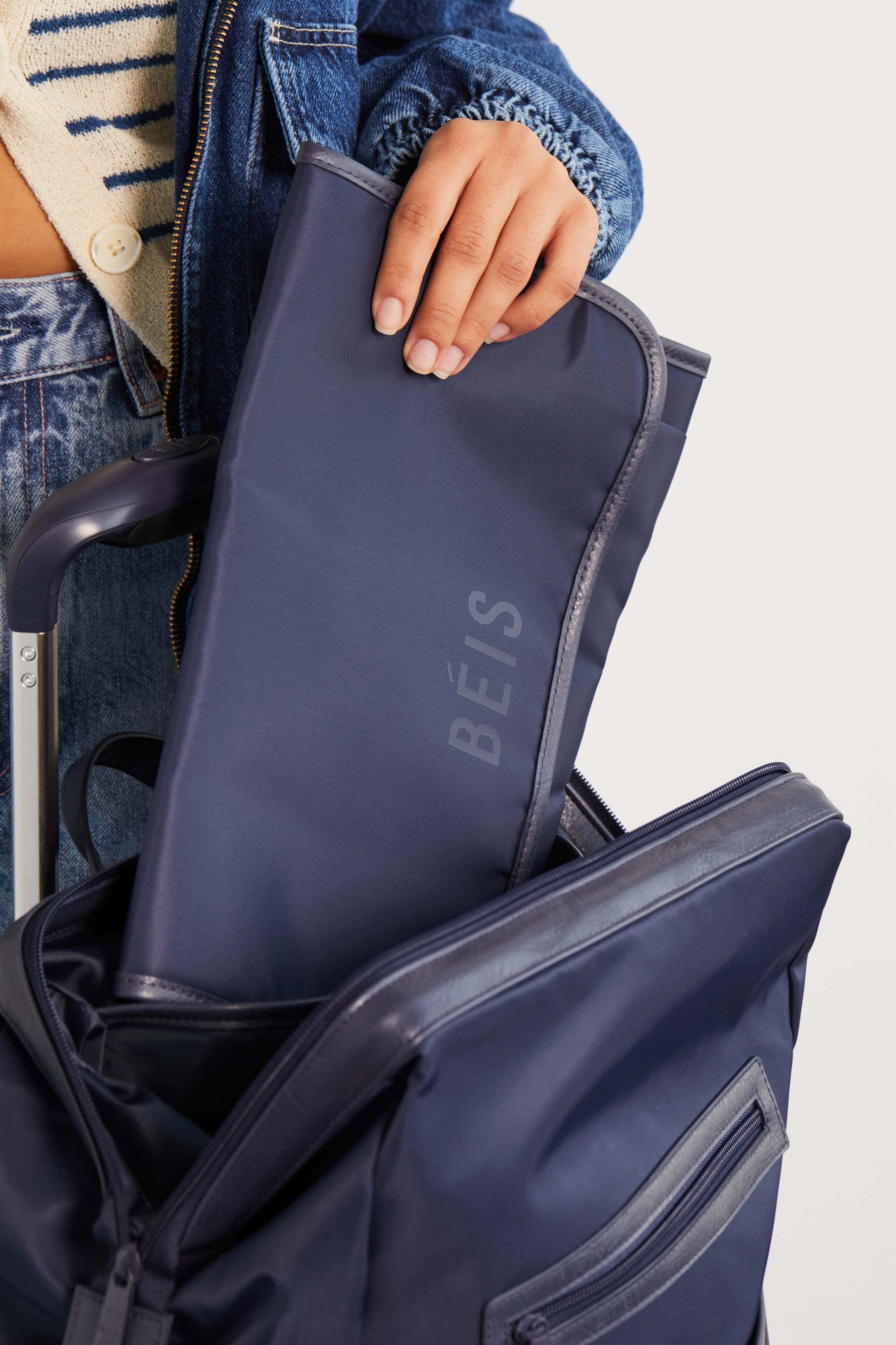 Resale The Backpack Diaper Bag in Navy - Image 9