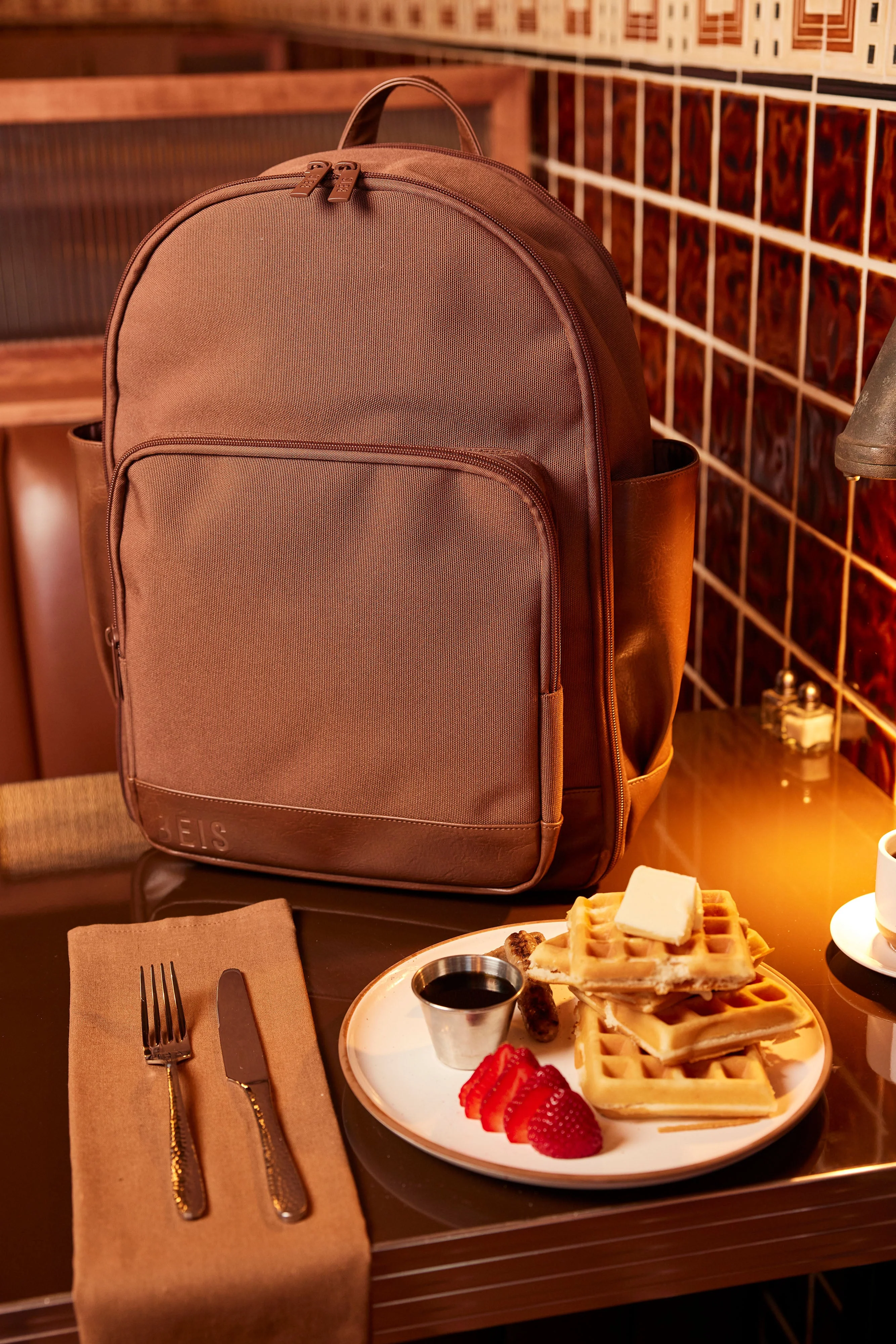 Resale The Travel Backpack in Maple - Image 7