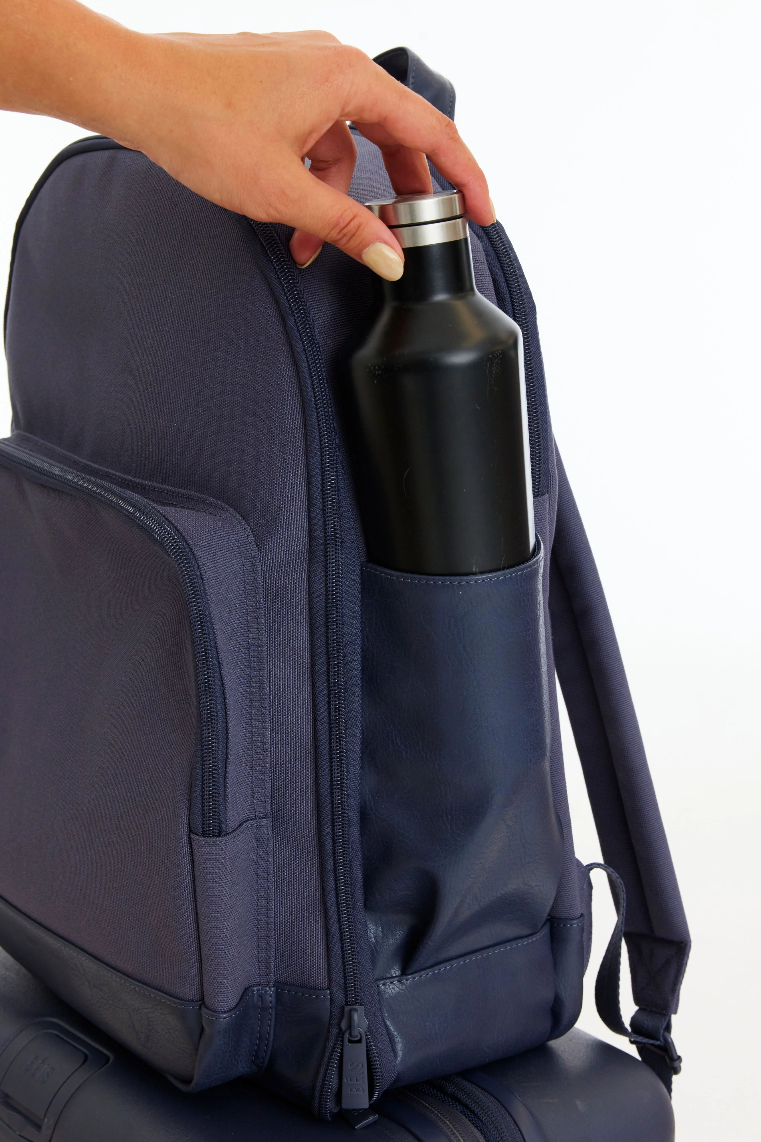 Resale The Travel Backpack in Navy - Image 7