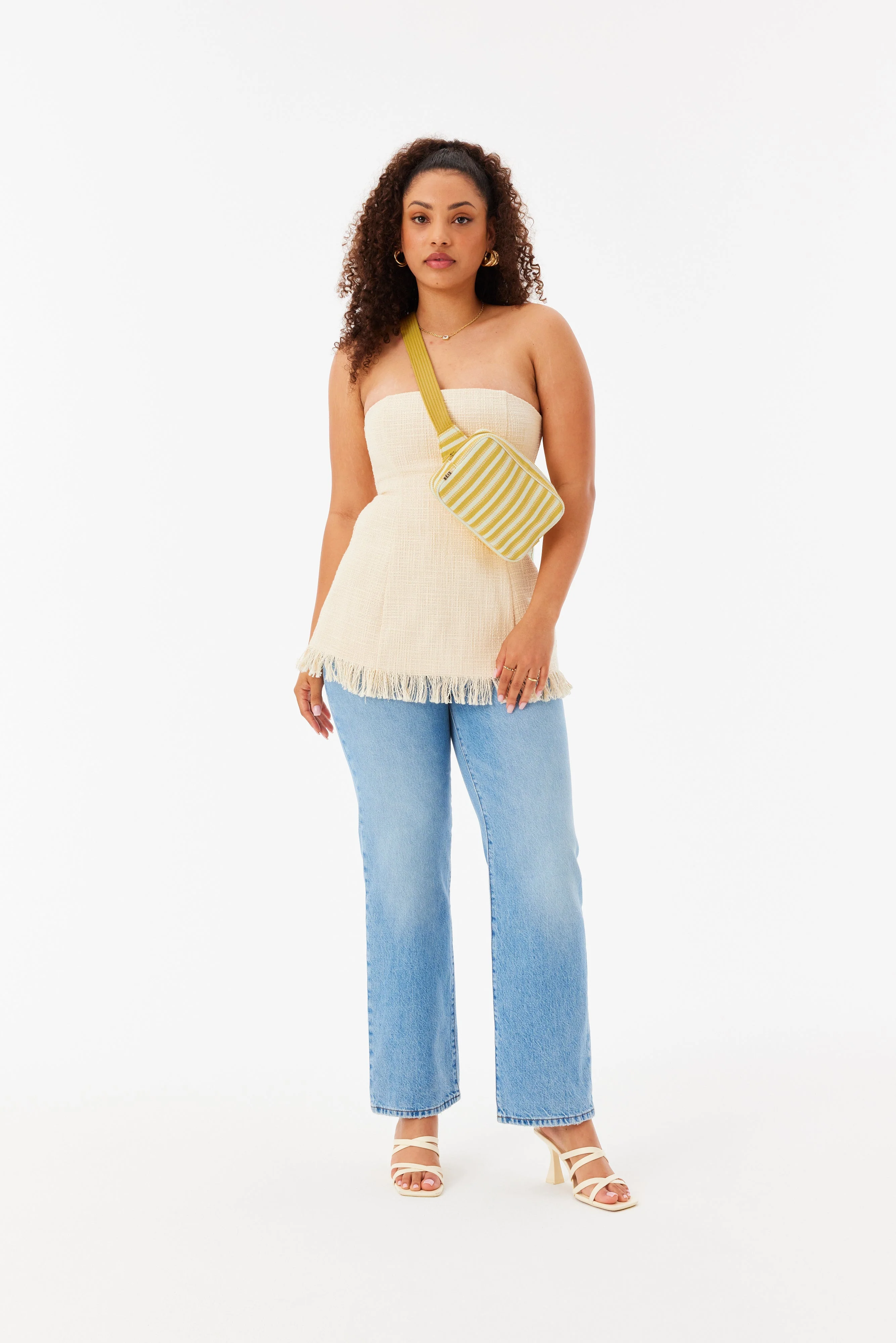 Resale The Belt Bag in Honey Stripe - Image 2