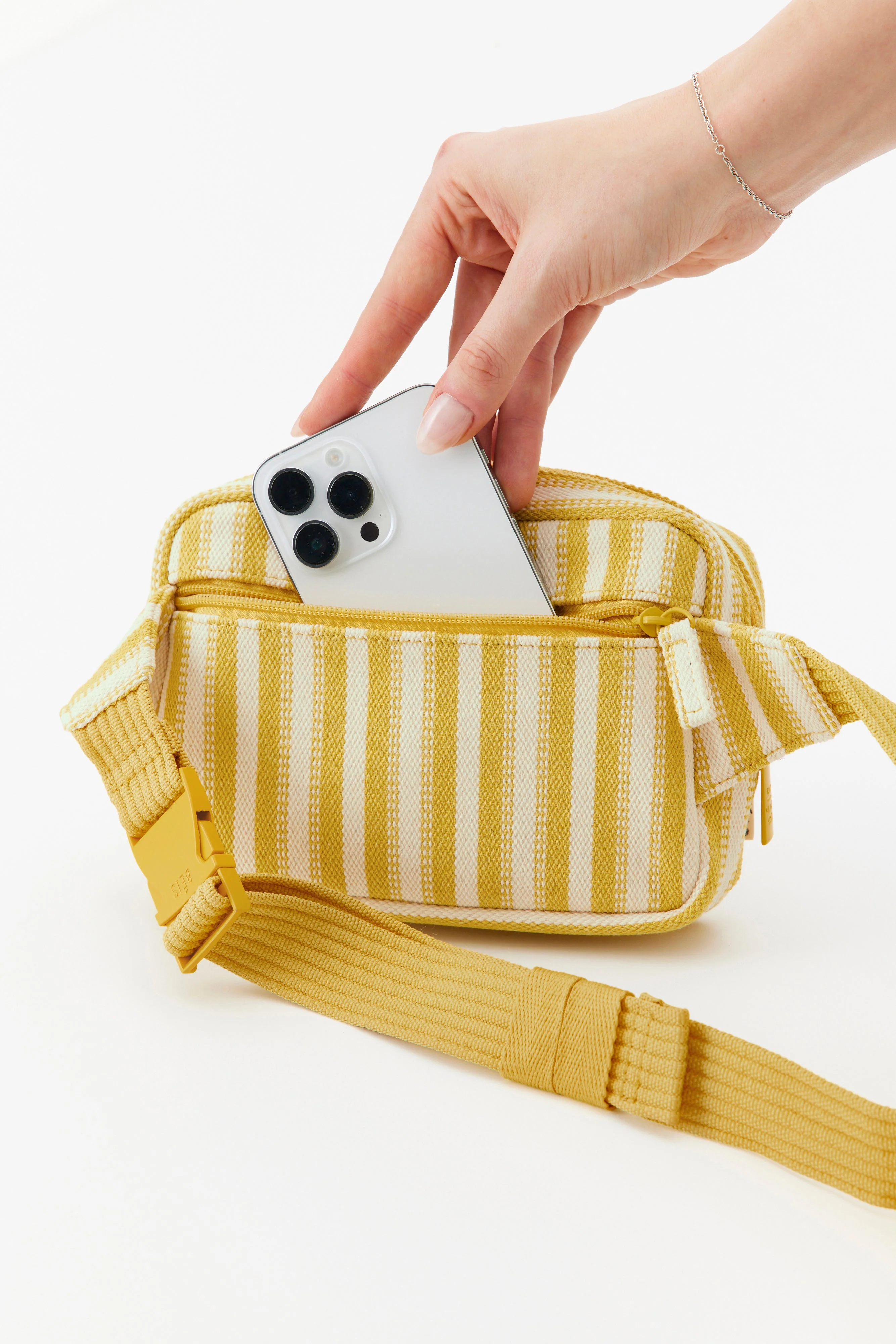 Resale The Belt Bag in Honey Stripe - Image 5