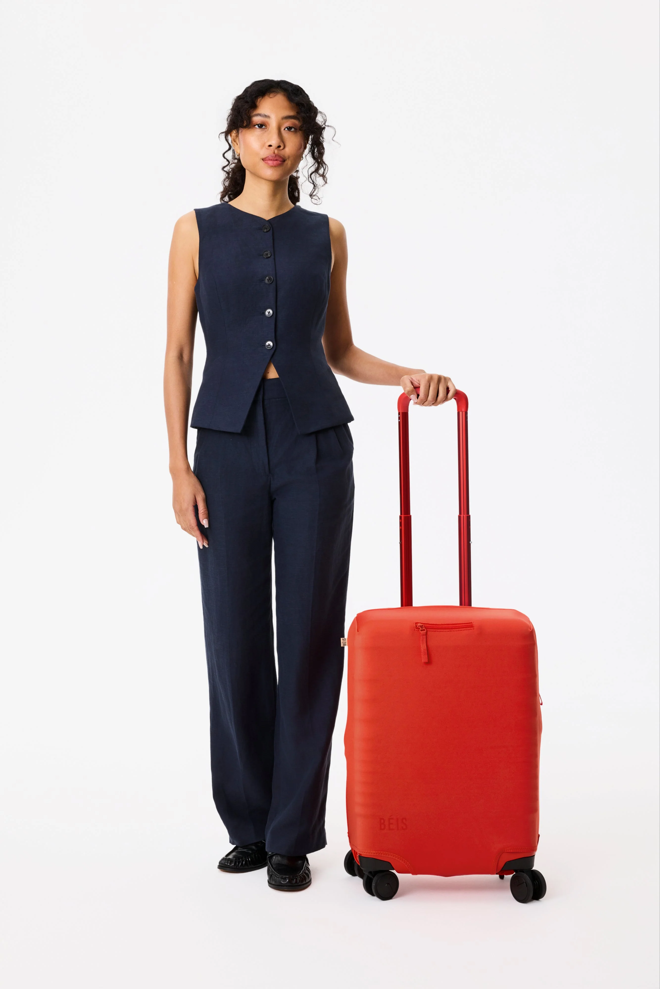 Resale The Carry-On Luggage Cover in Flame - Image 5