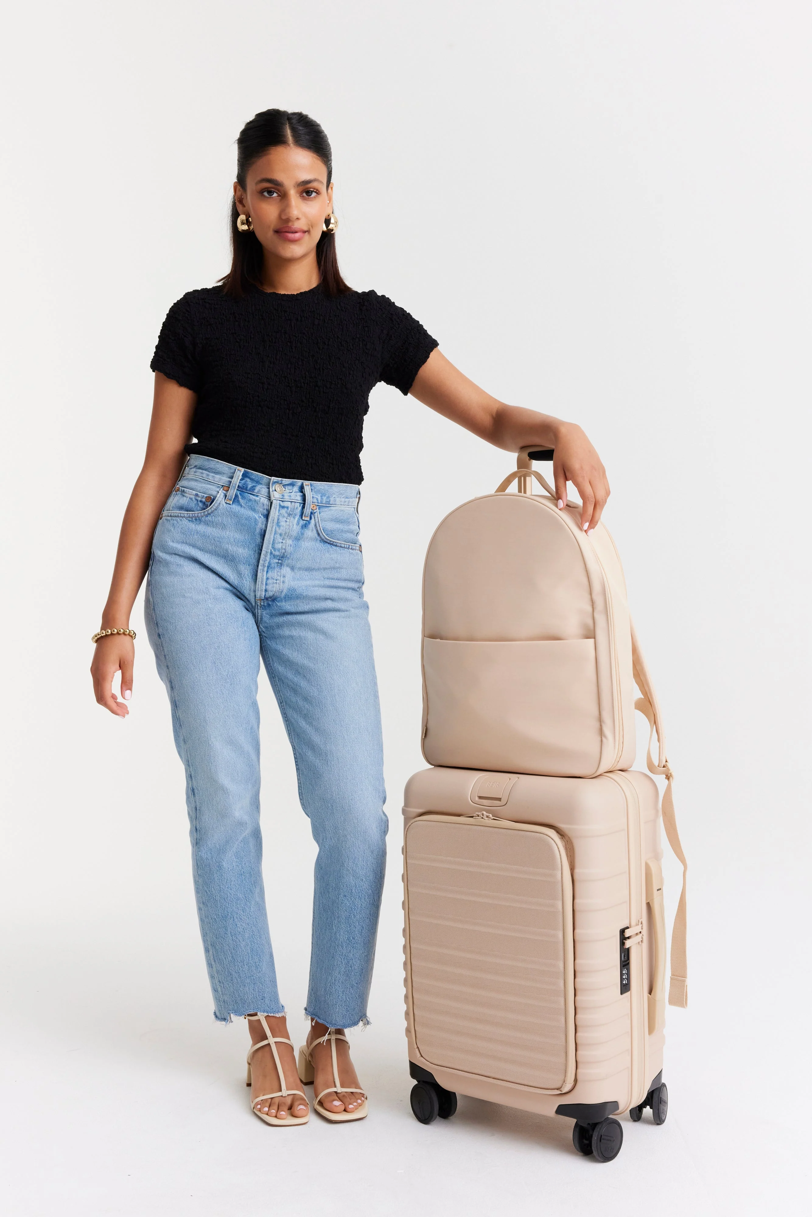 Resale The Commuter Backpack in Beige - Image 14
