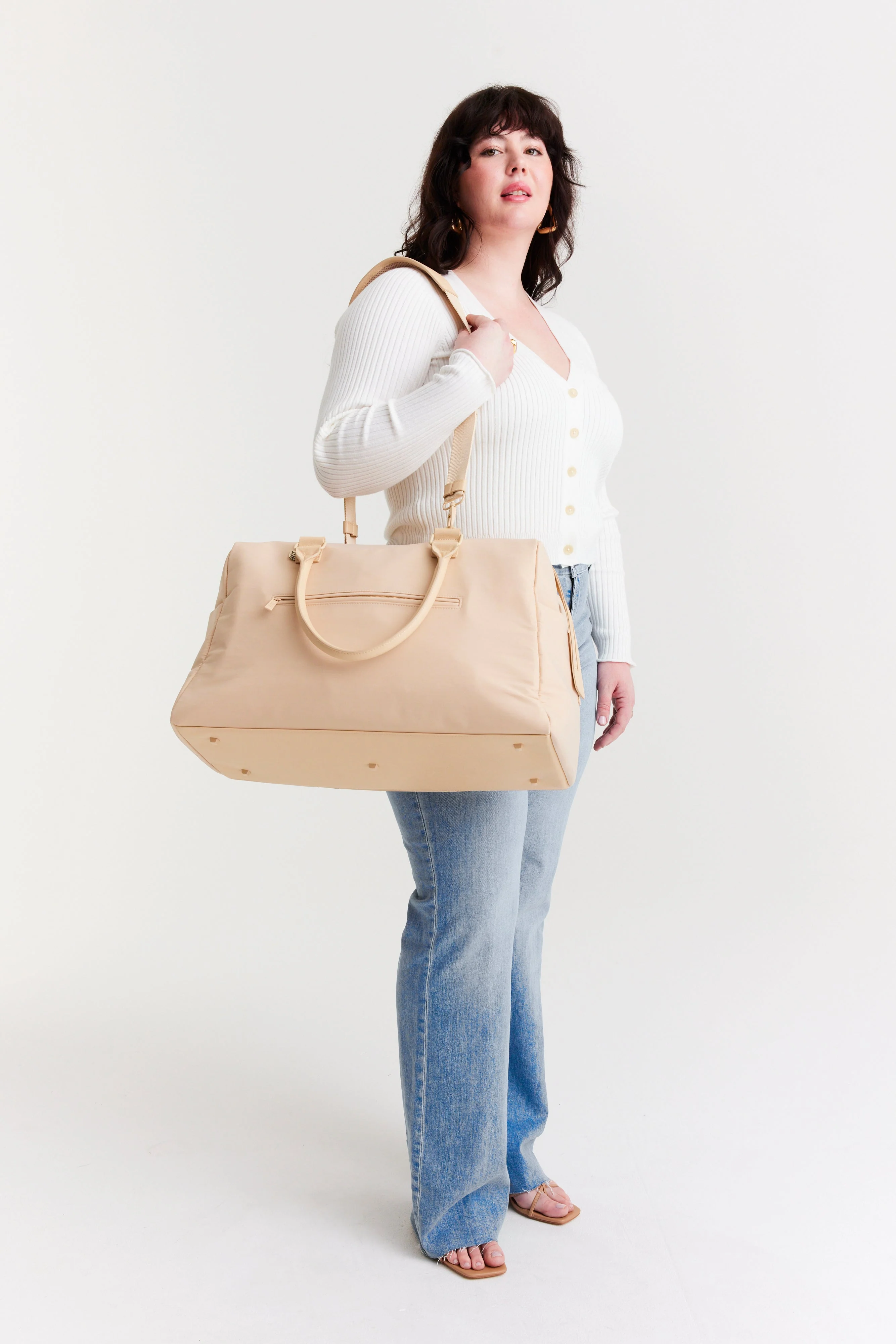 Resale The Commuter Duffle in Beige - Image 5