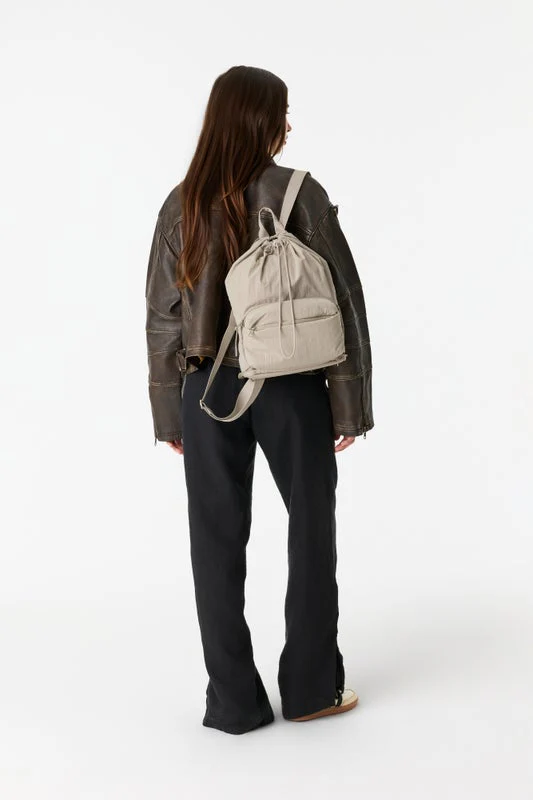 Resale The Compactible Backpack in Oat - Image 6