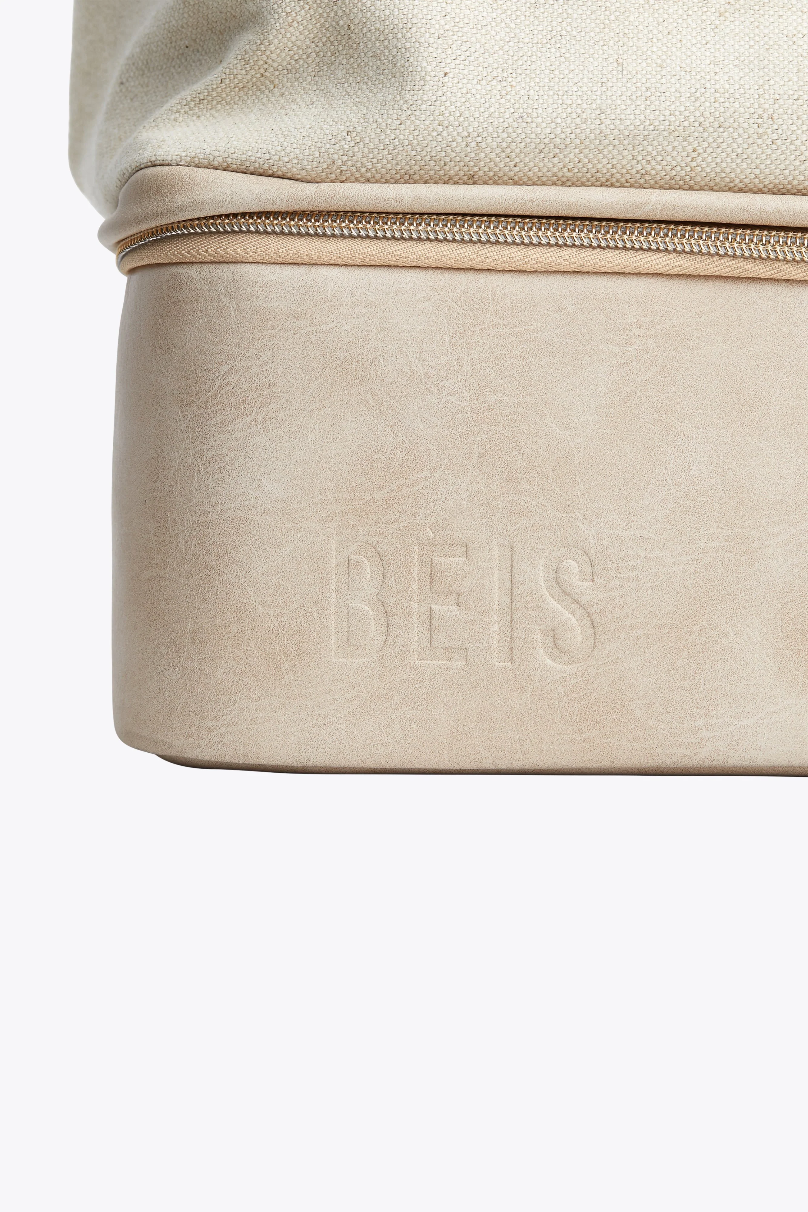 Resale The Convertible Mini Weekender in Beige - Image 9