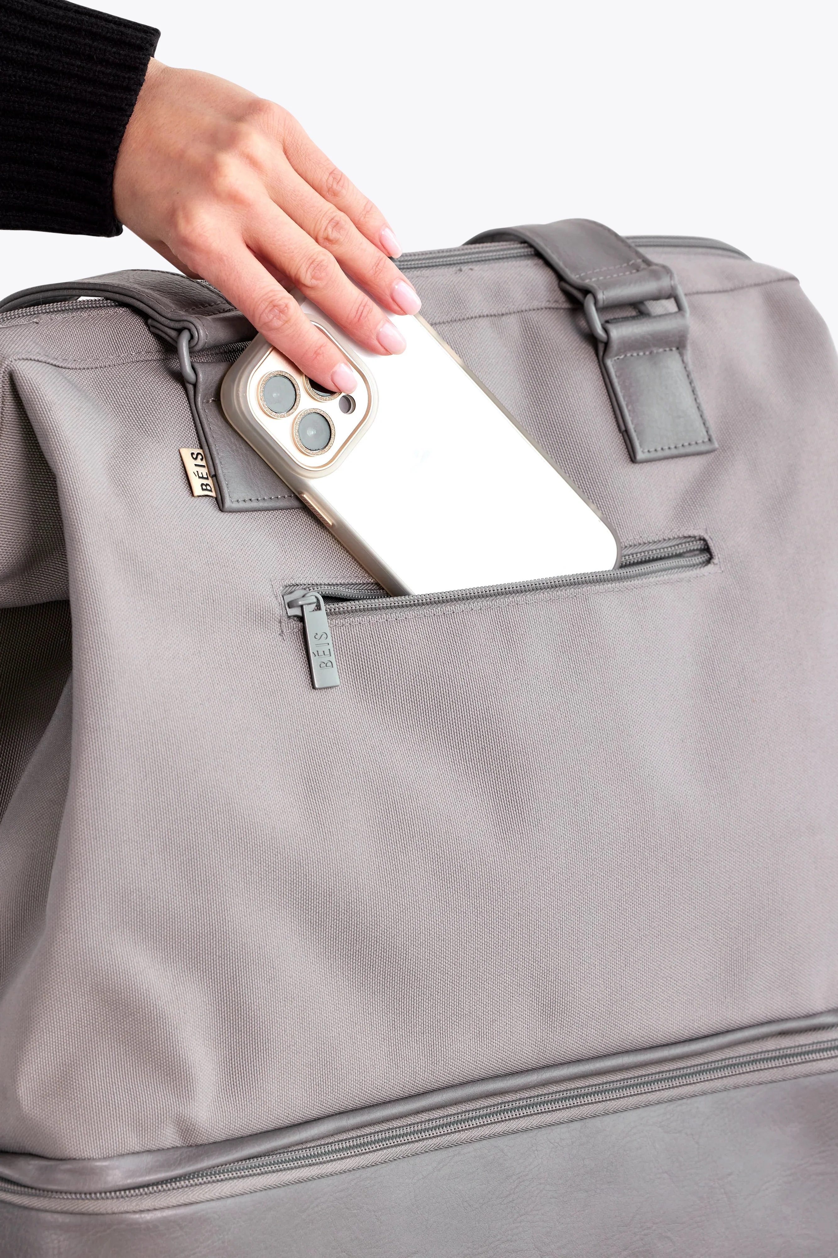 Resale The Convertible Mini Weekender in Grey - Image 9