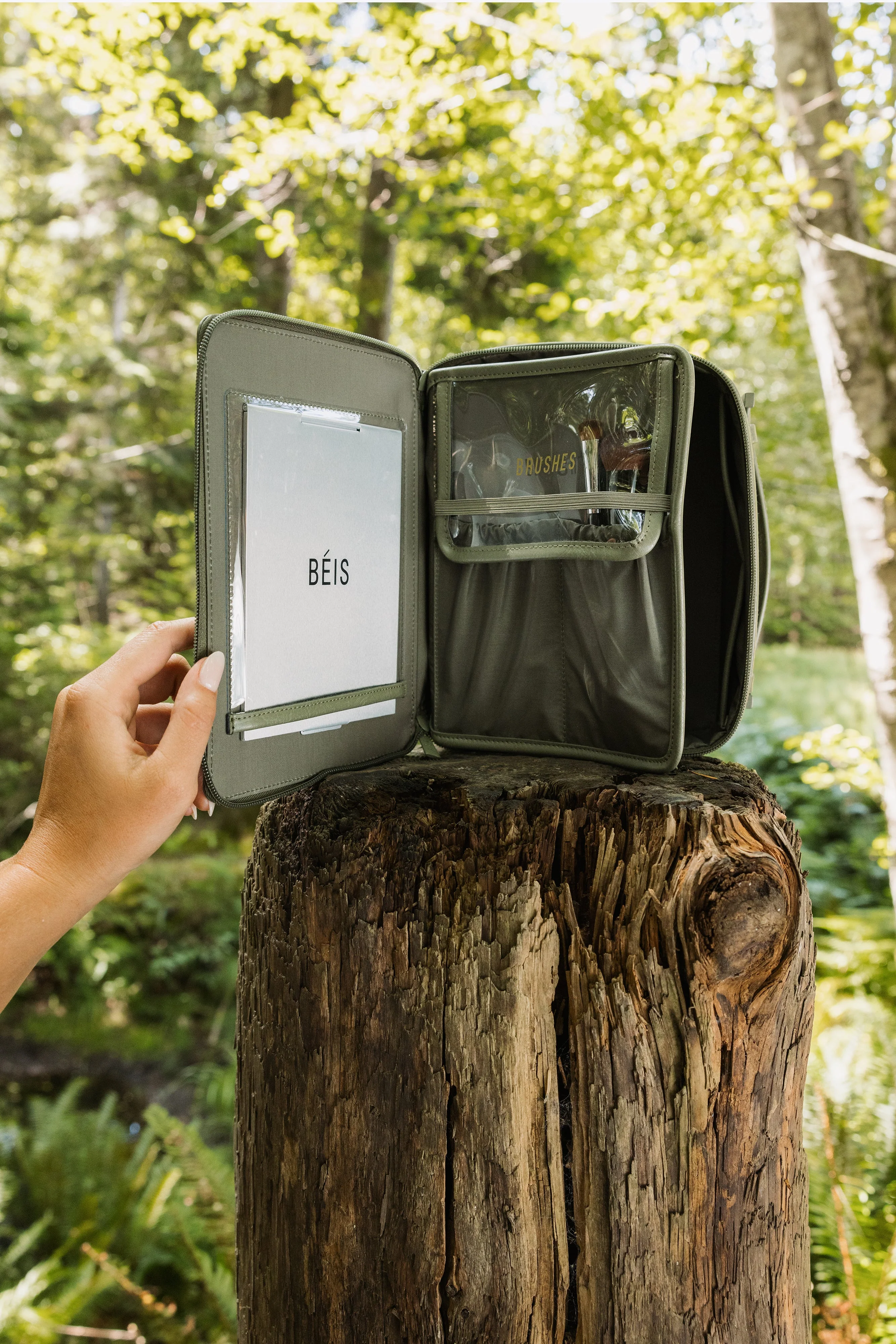 Resale The Cosmetic Case in Olive - Image 6