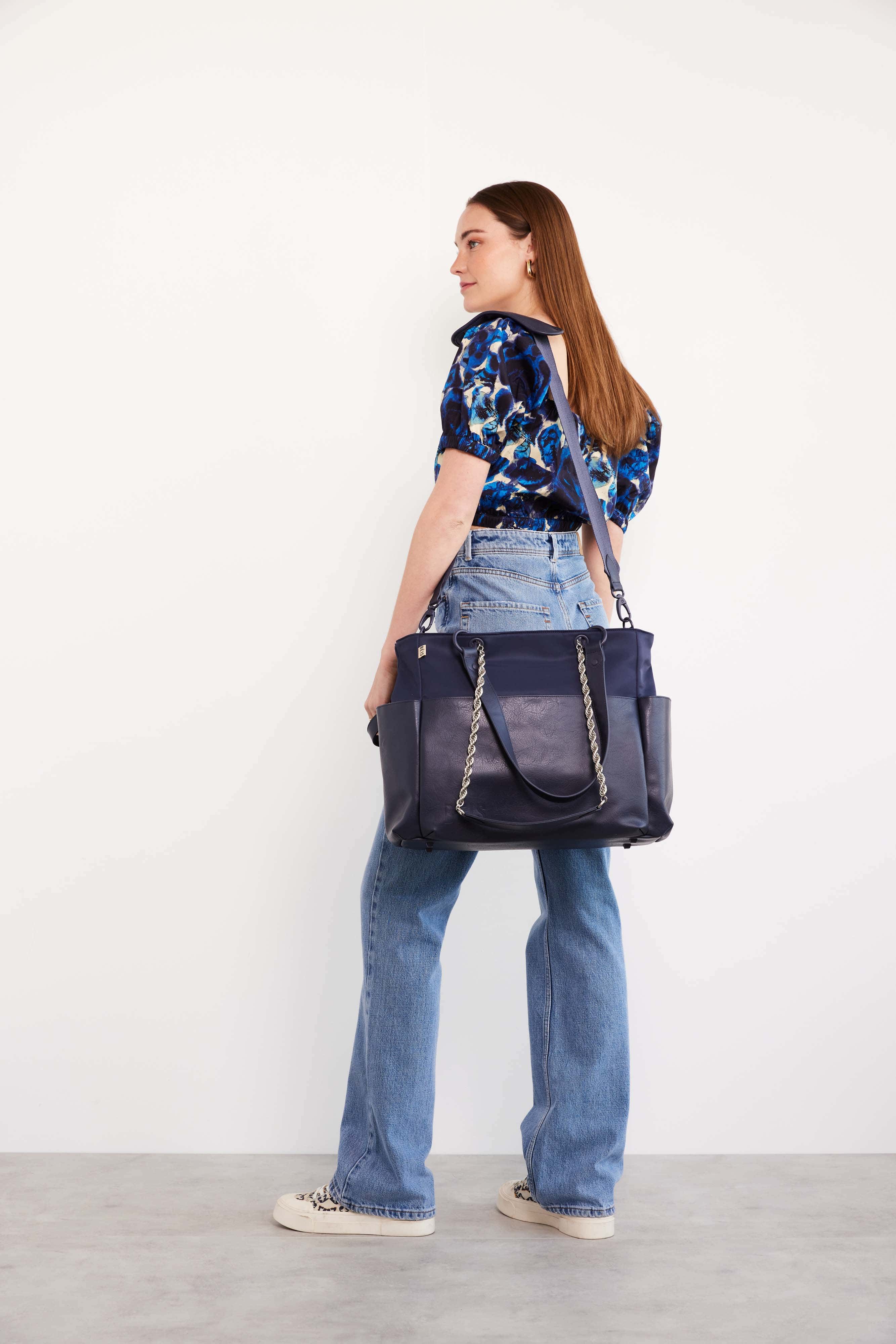 Resale The Diaper Bag in Navy - Image 8