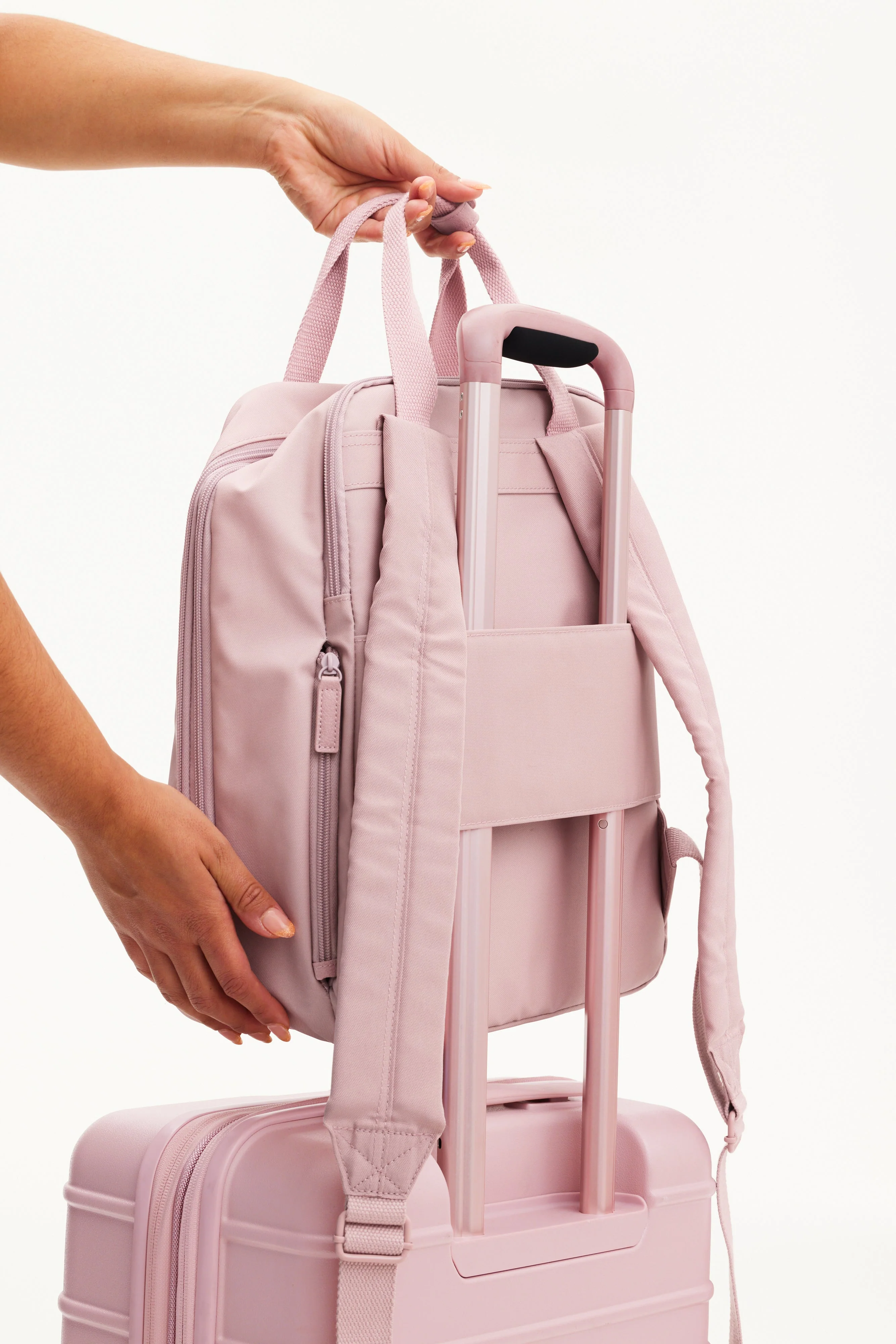 Resale The Expandable Backpack in Atlas Pink - Image 7