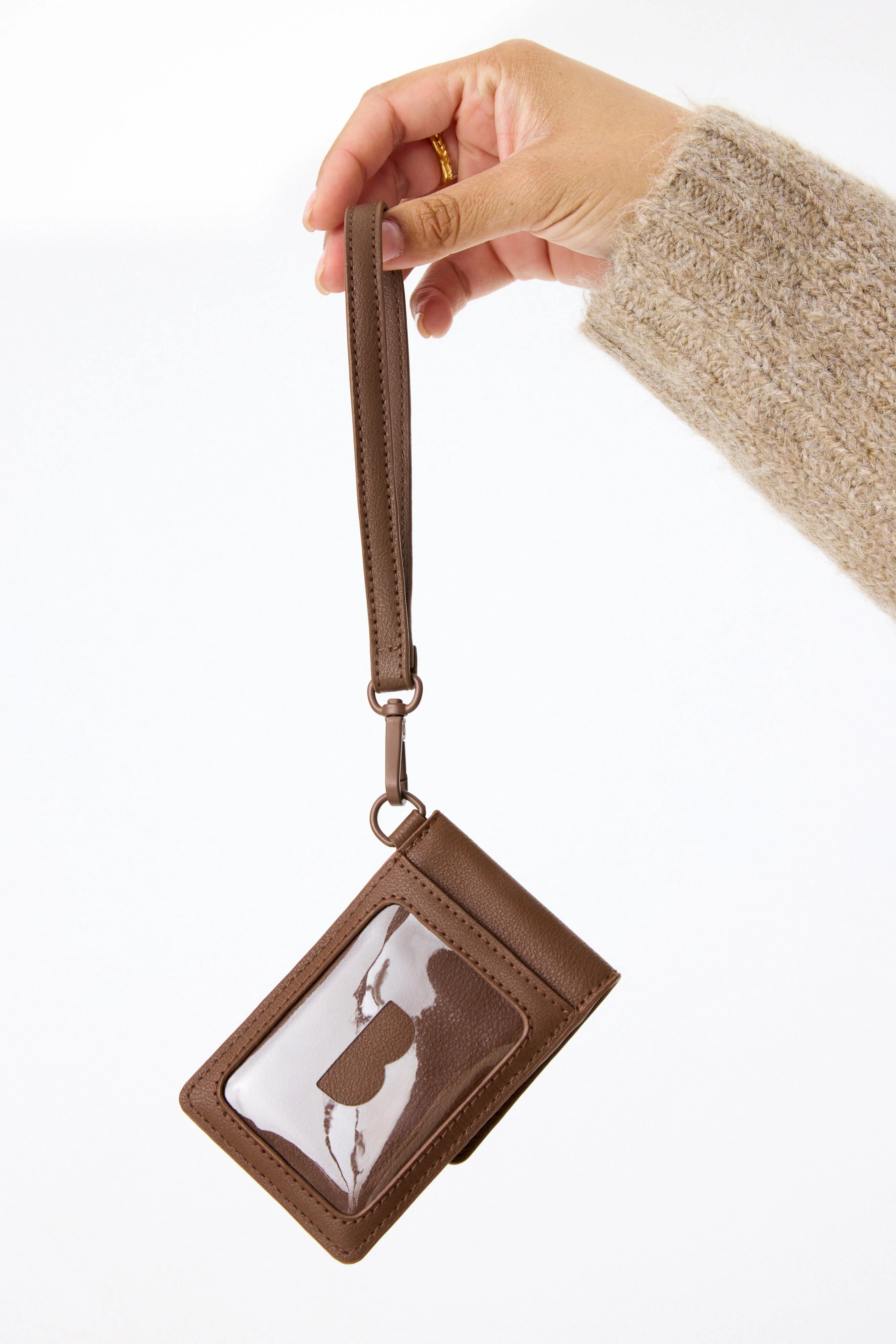 Resale The ID Wristlet in Maple - Image 4