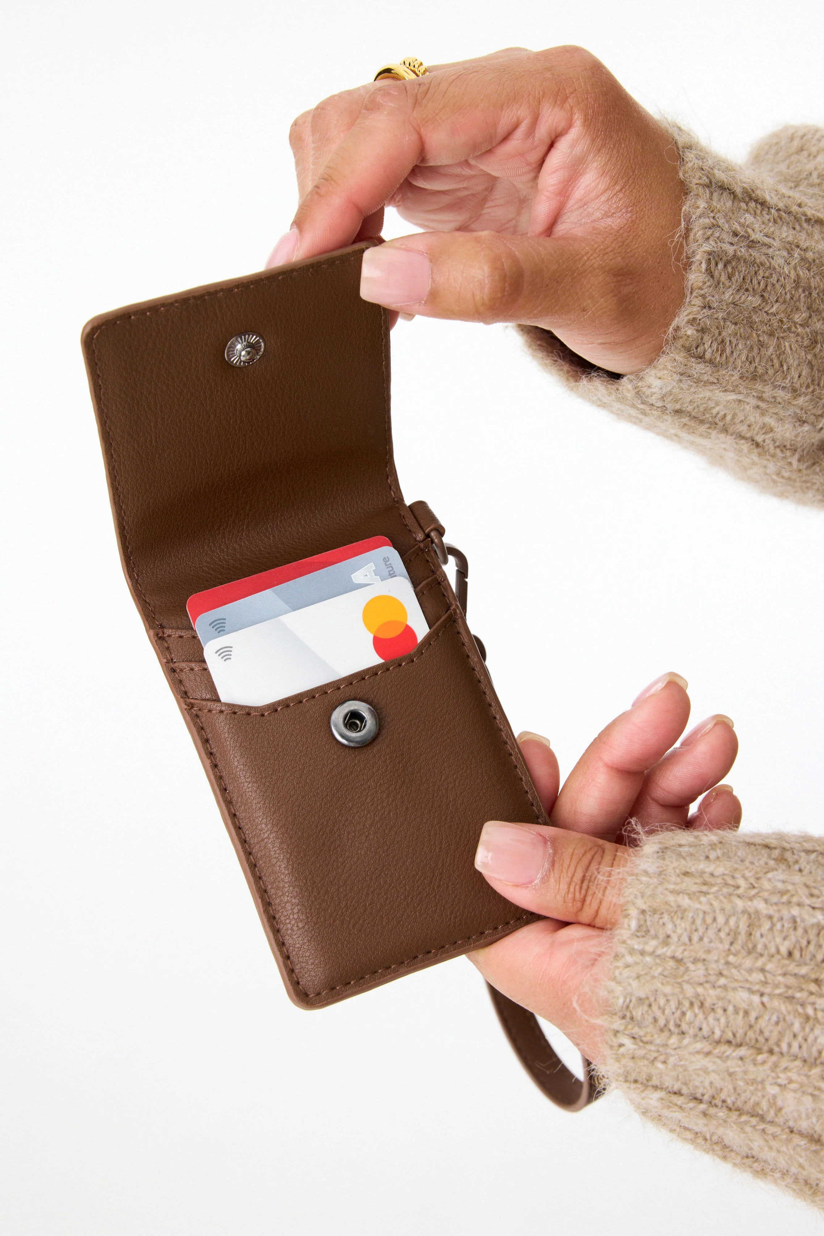 Resale The ID Wristlet in Maple - Image 5