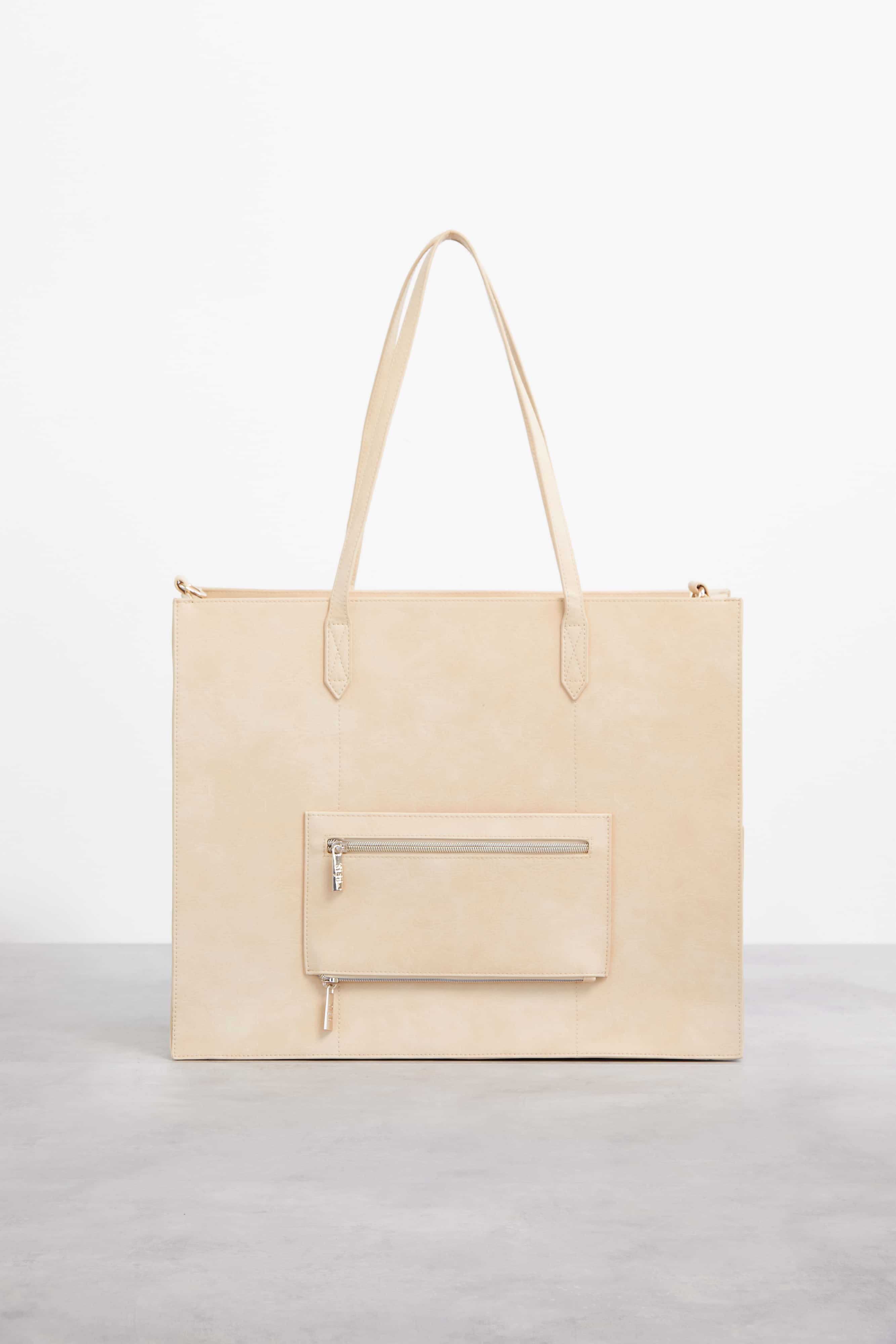 Resale The Large Work Tote in Beige - Image 4