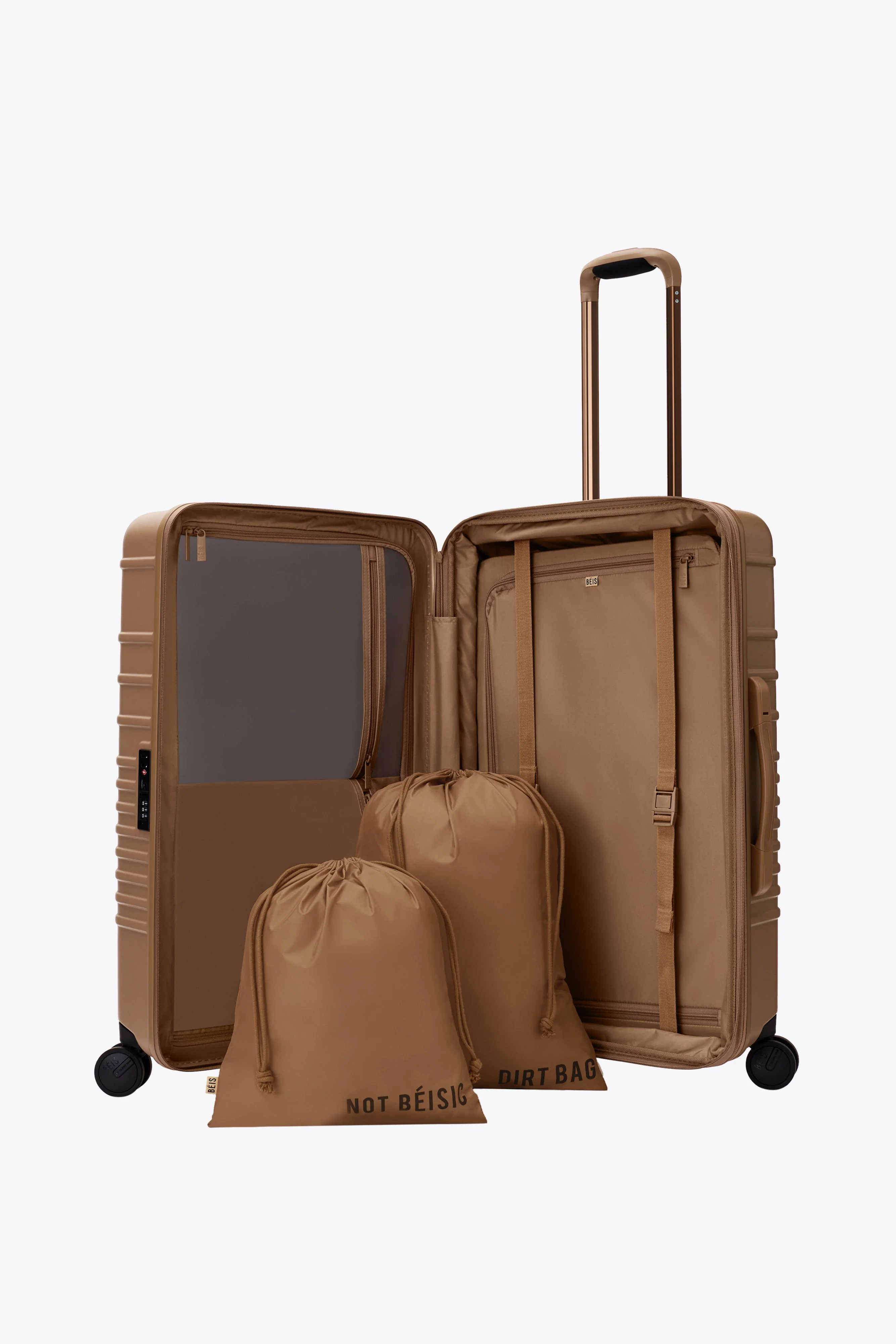 Resale The Medium Check-In Roller in Camel - Image 4