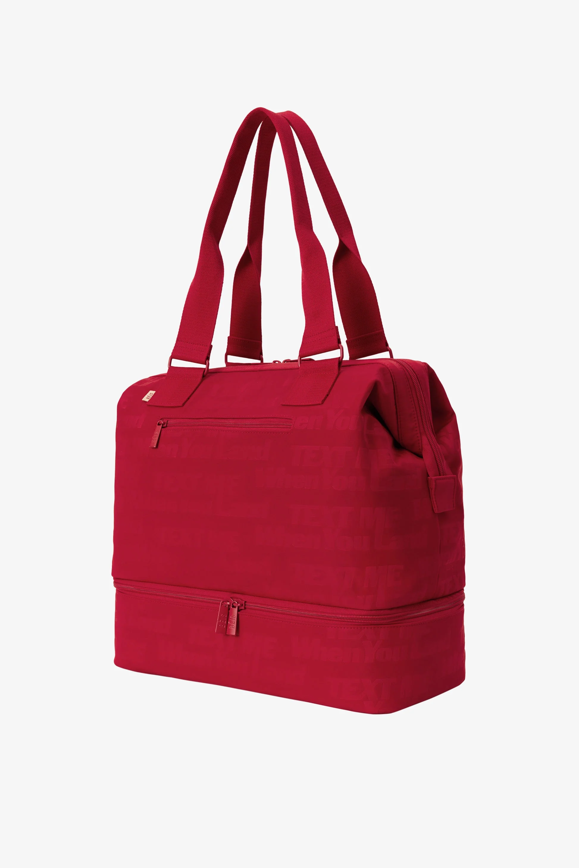 Resale The Mini Weekender in Text Me Red - Image 2