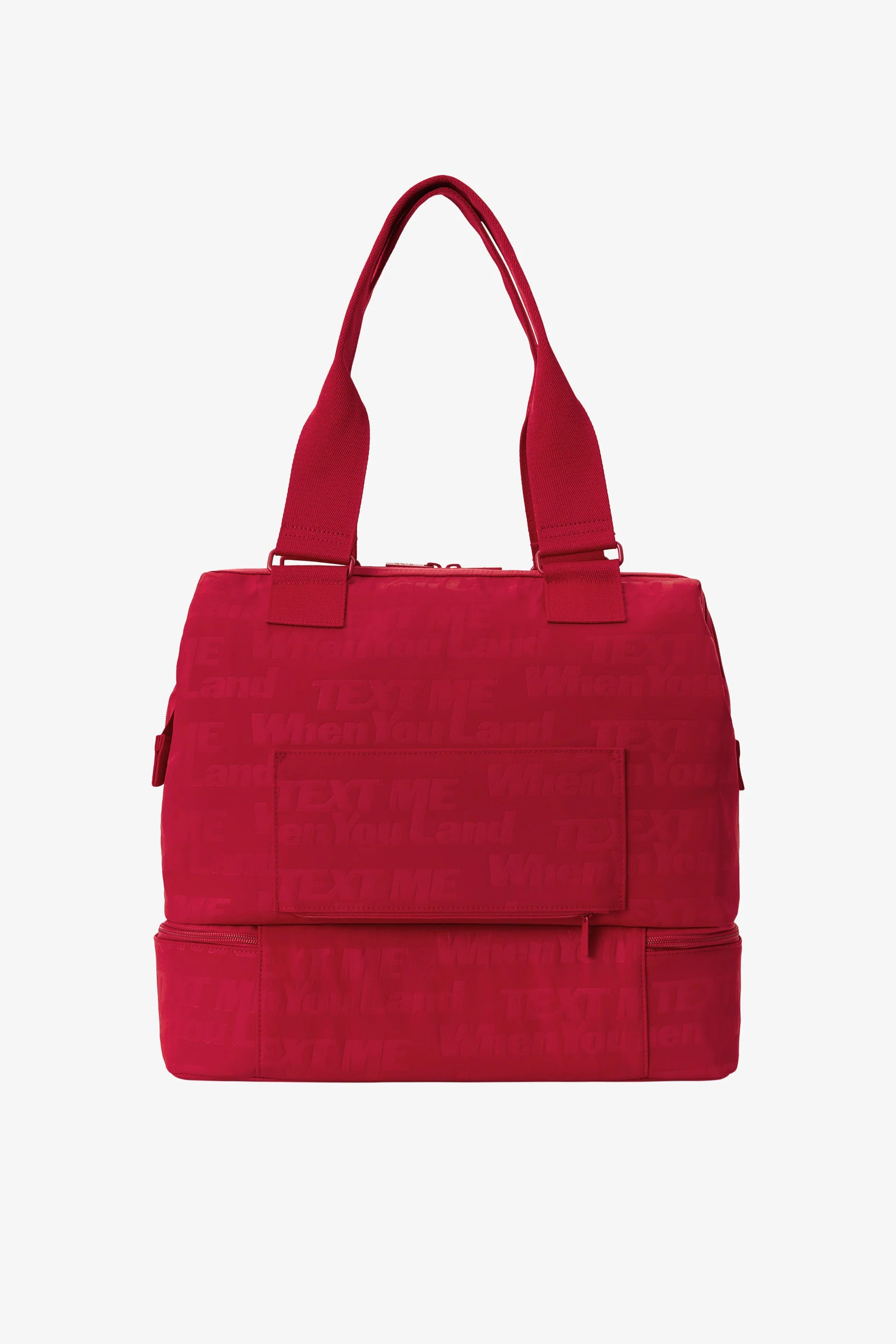 Resale The Mini Weekender in Text Me Red - Image 3