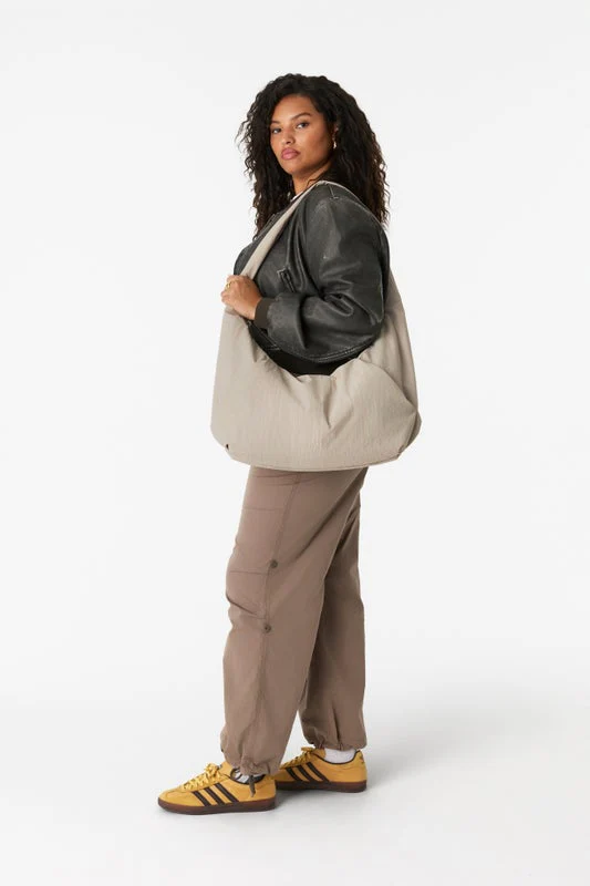 Resale The Oversized Crescent Catchall in Oat - Image 5