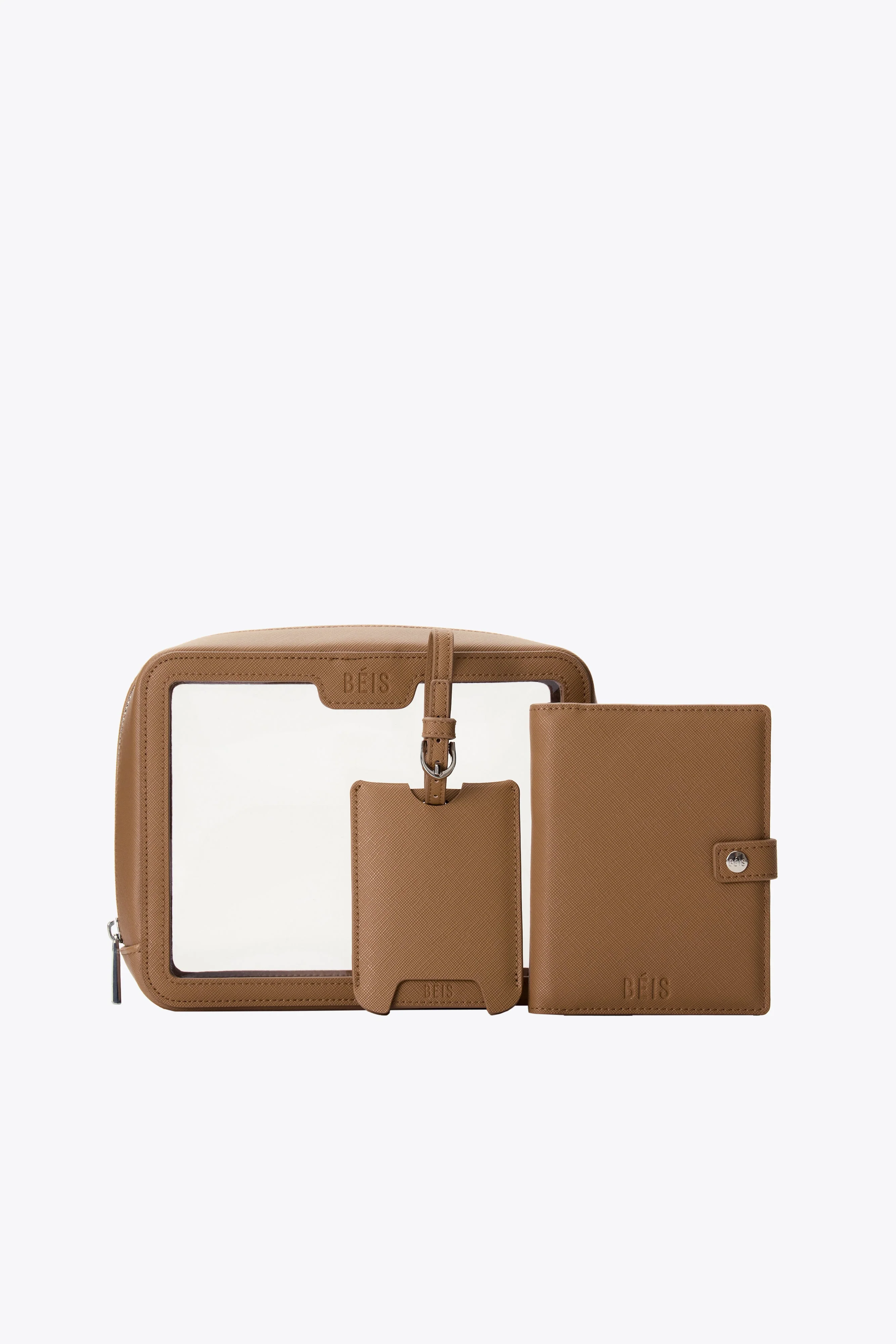 Resale The Passport & Luggage Tag Set in Camel - Image 2