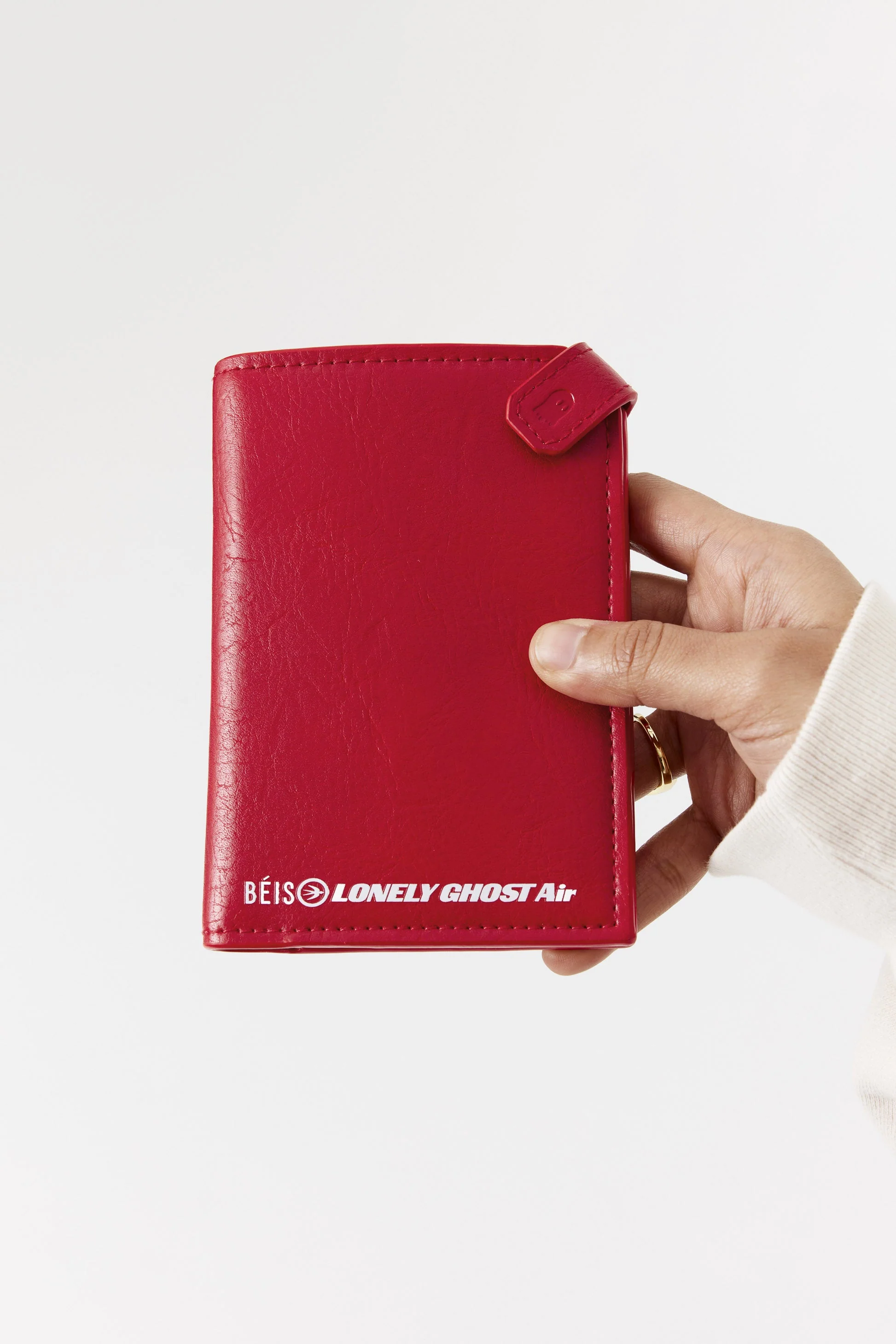Resale The Passport & Luggage Tag Set in Text Me Red - Image 5