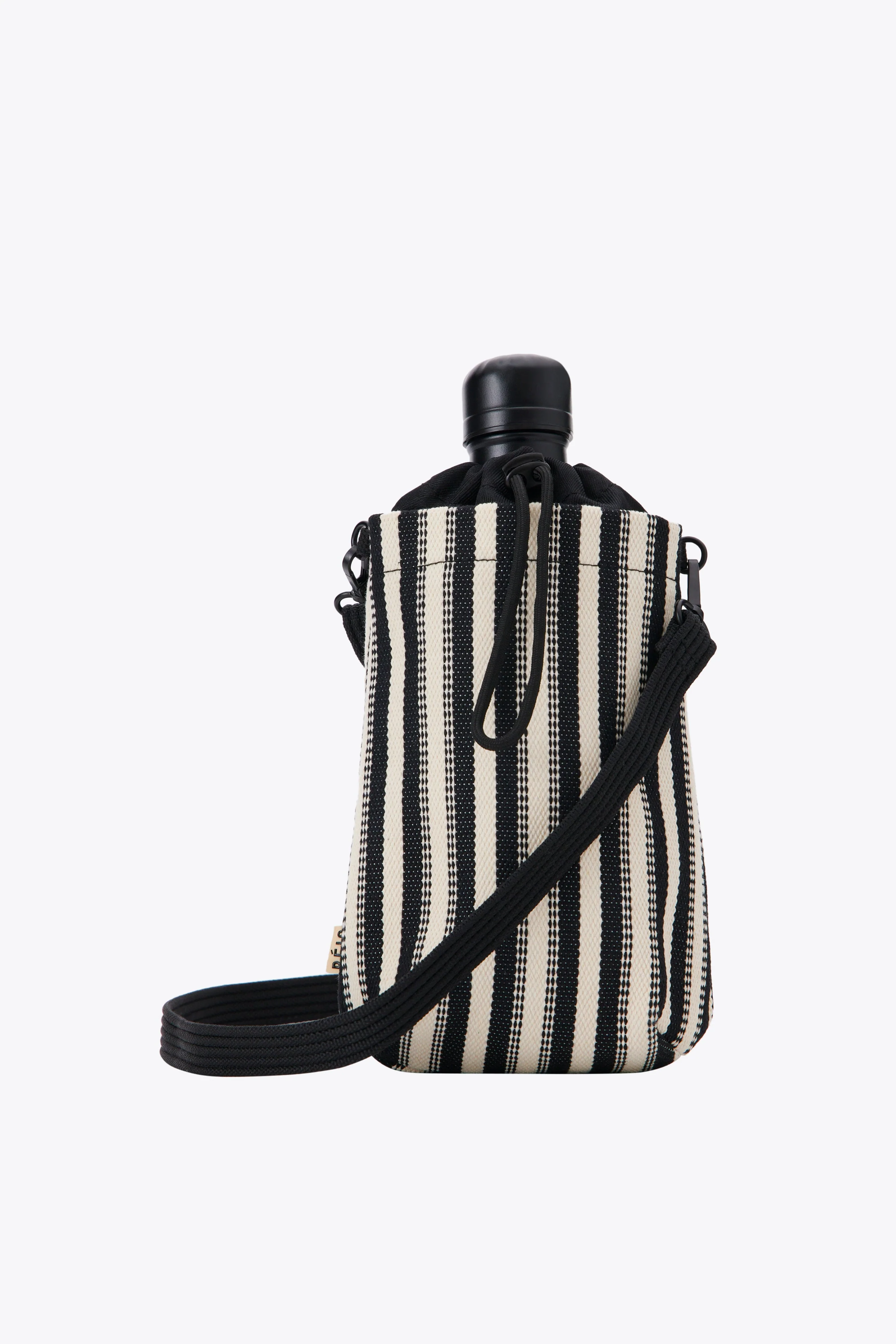 Resale The Water Bottle Crossbody in Black Stripe - Image 3