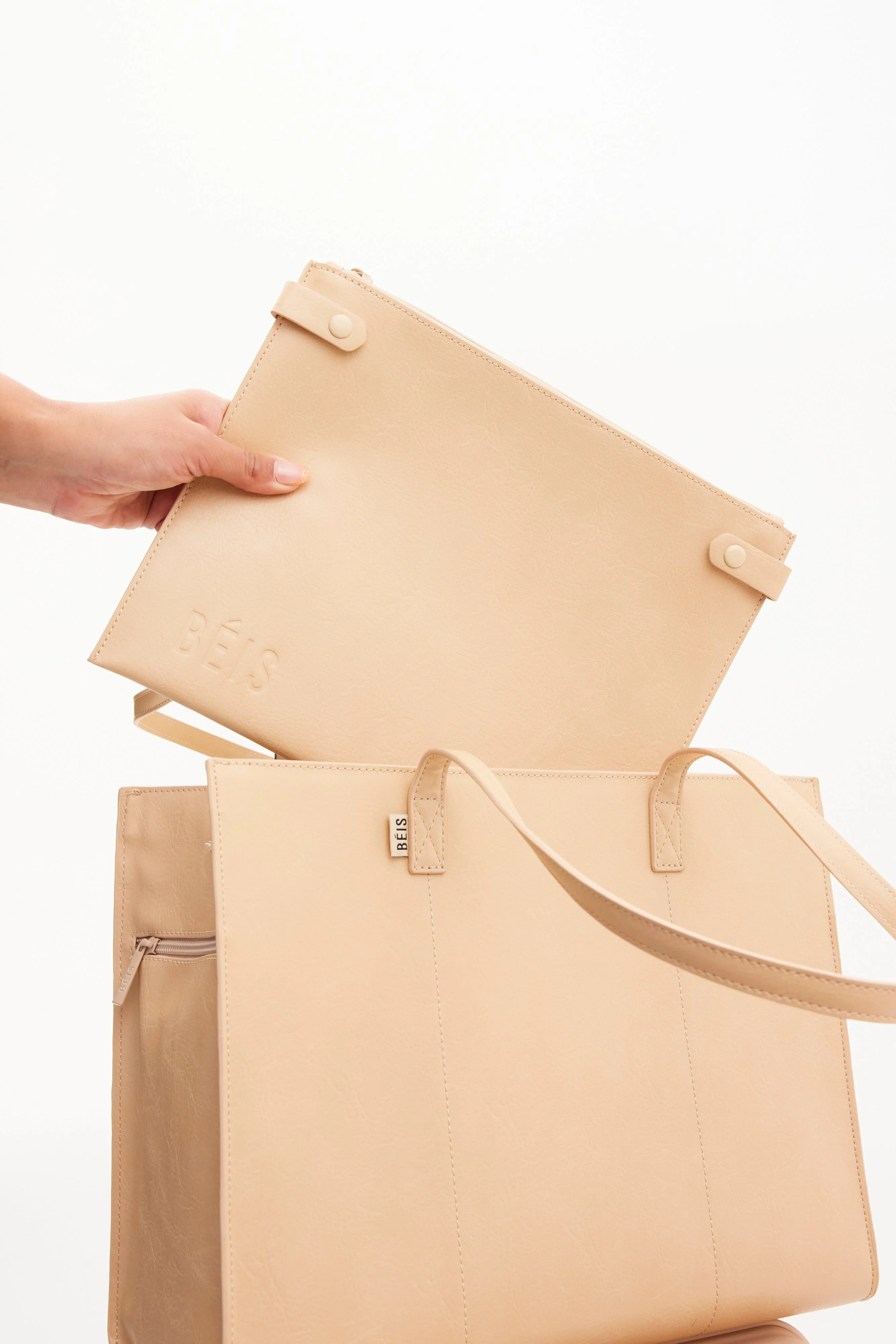 Resale The Work Tote in Beige - Image 4