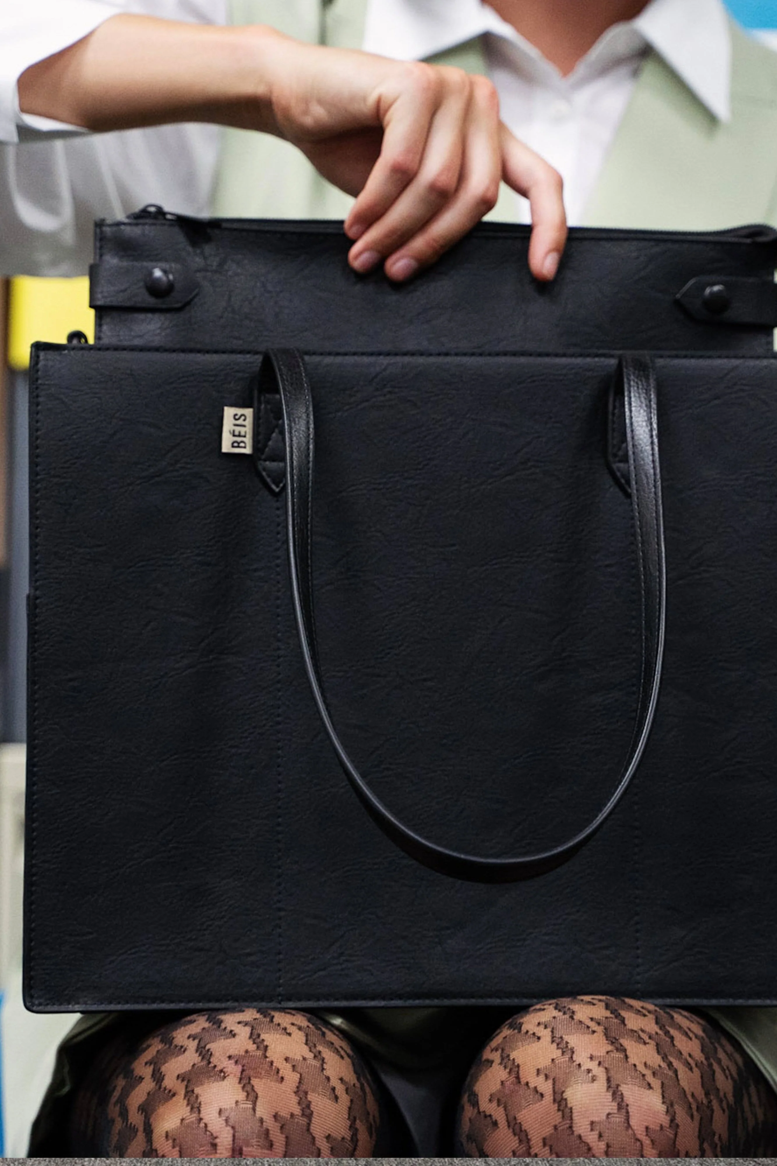 Resale The Work Tote in Black - Image 10