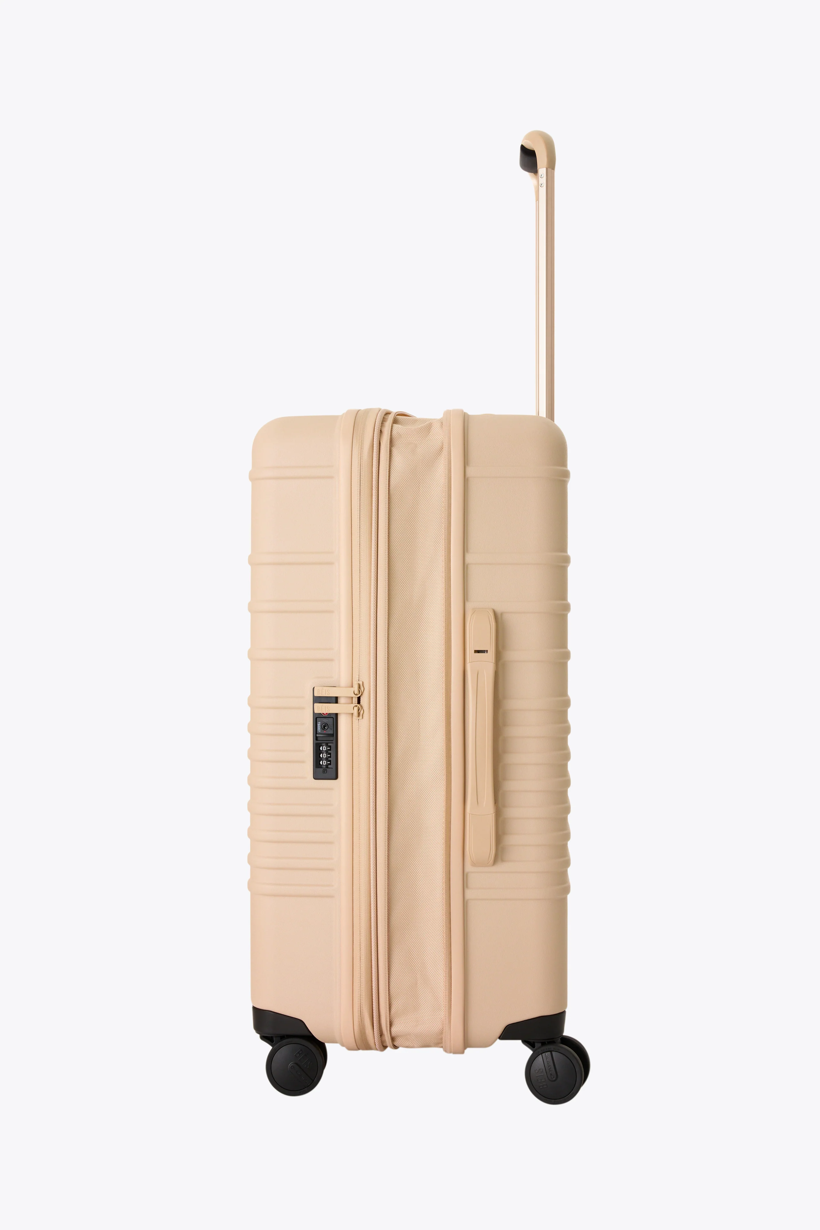The Medium Check-In Roller in Beige - Image 7