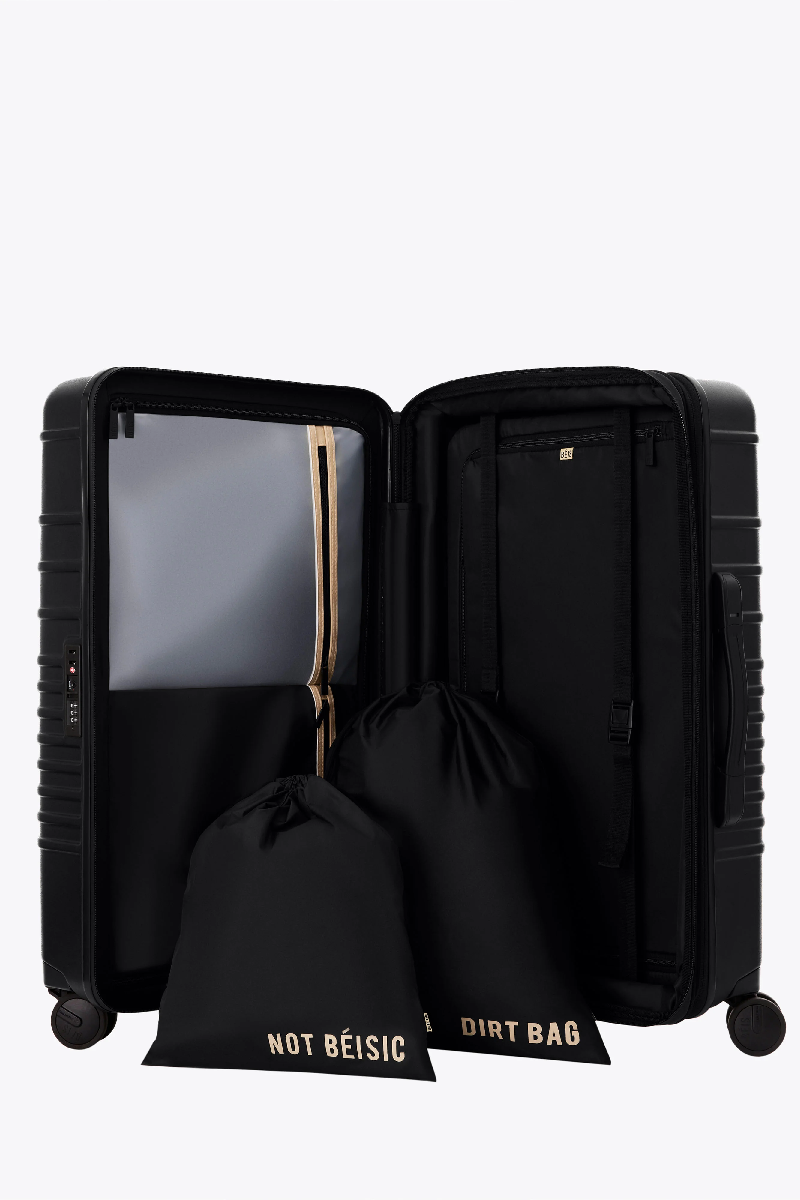 The Medium Check-In Roller in Black - Image 4