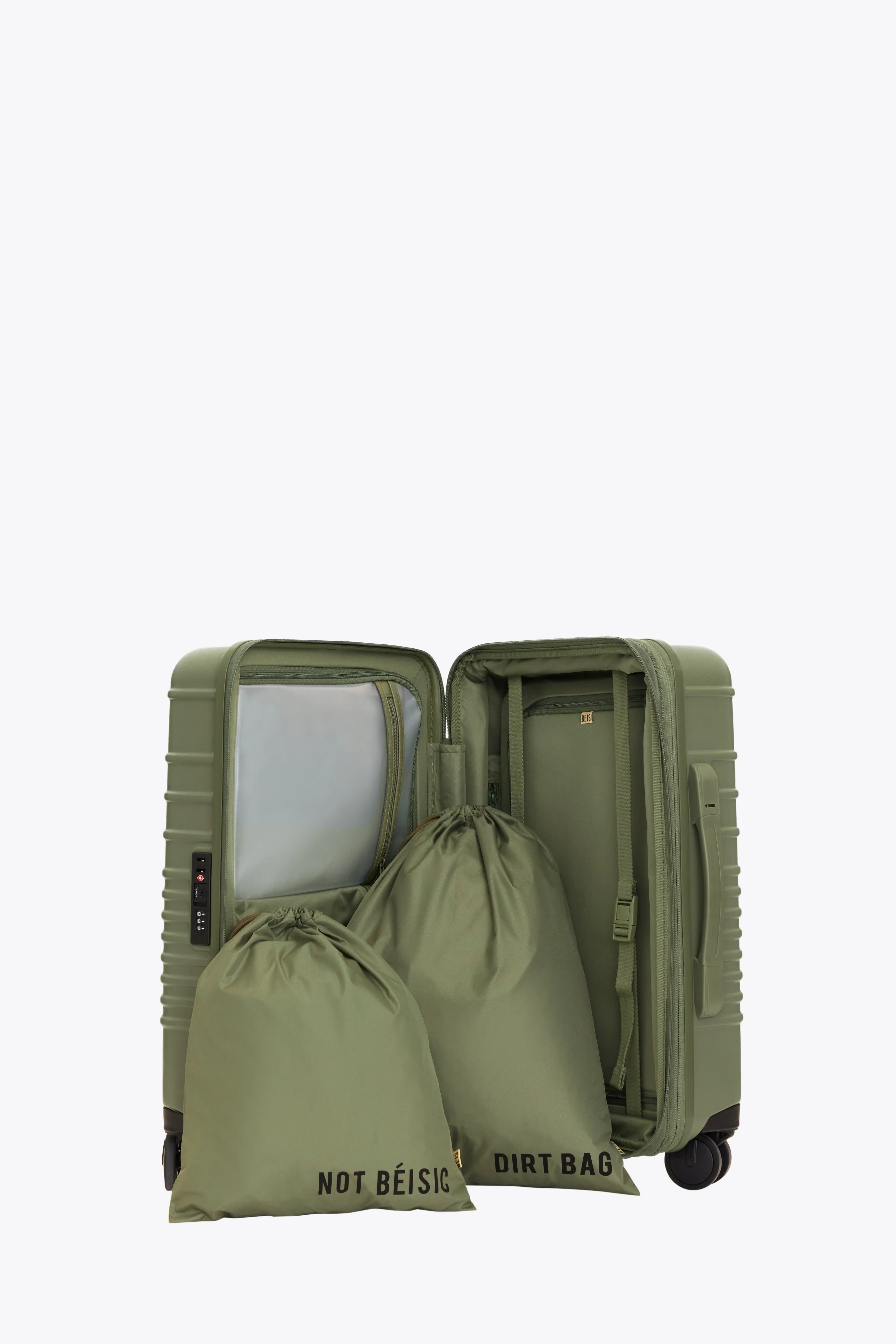 The Medium Check-In Roller in Olive - Image 4
