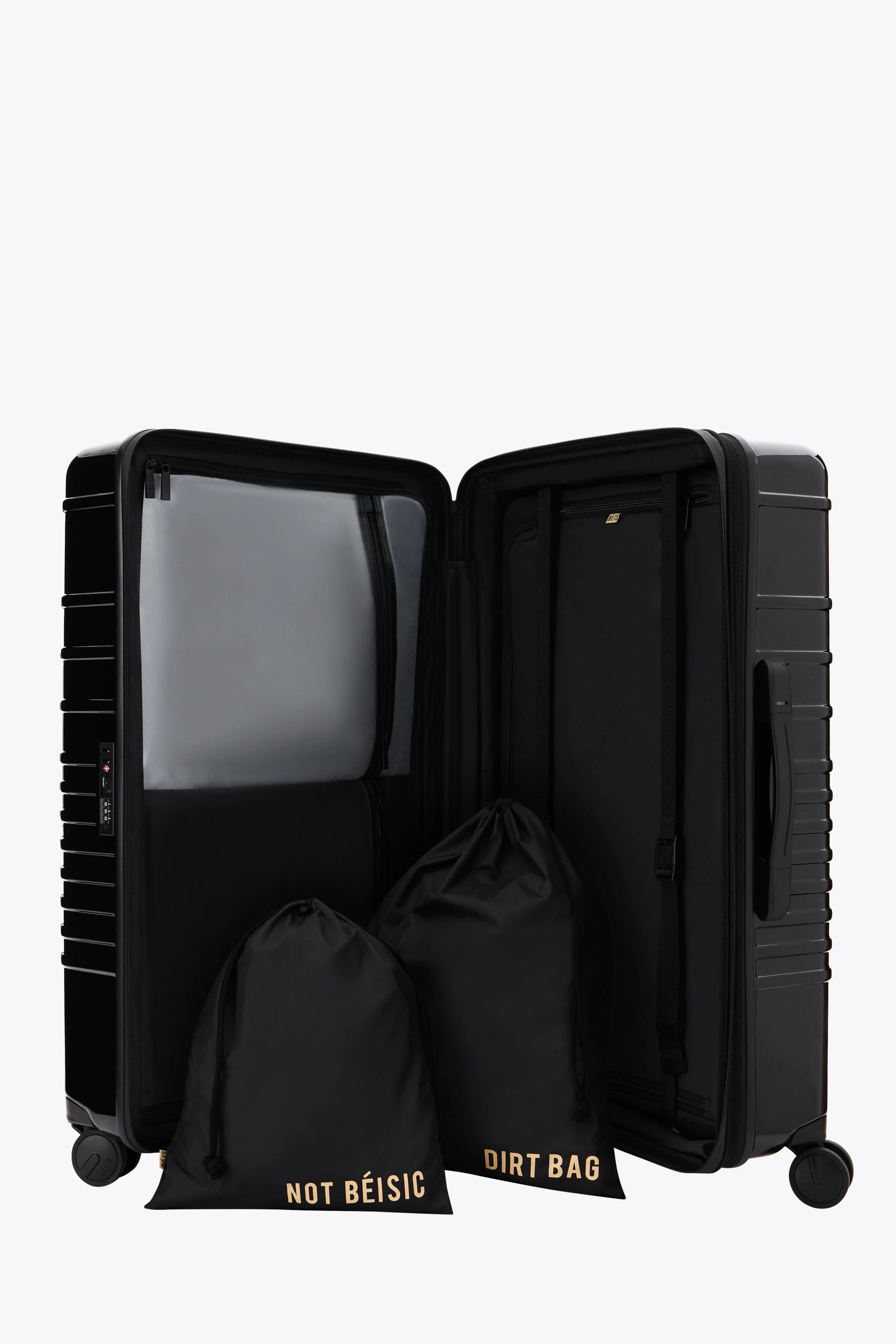 The Large Check-In Roller in Black - Image 5