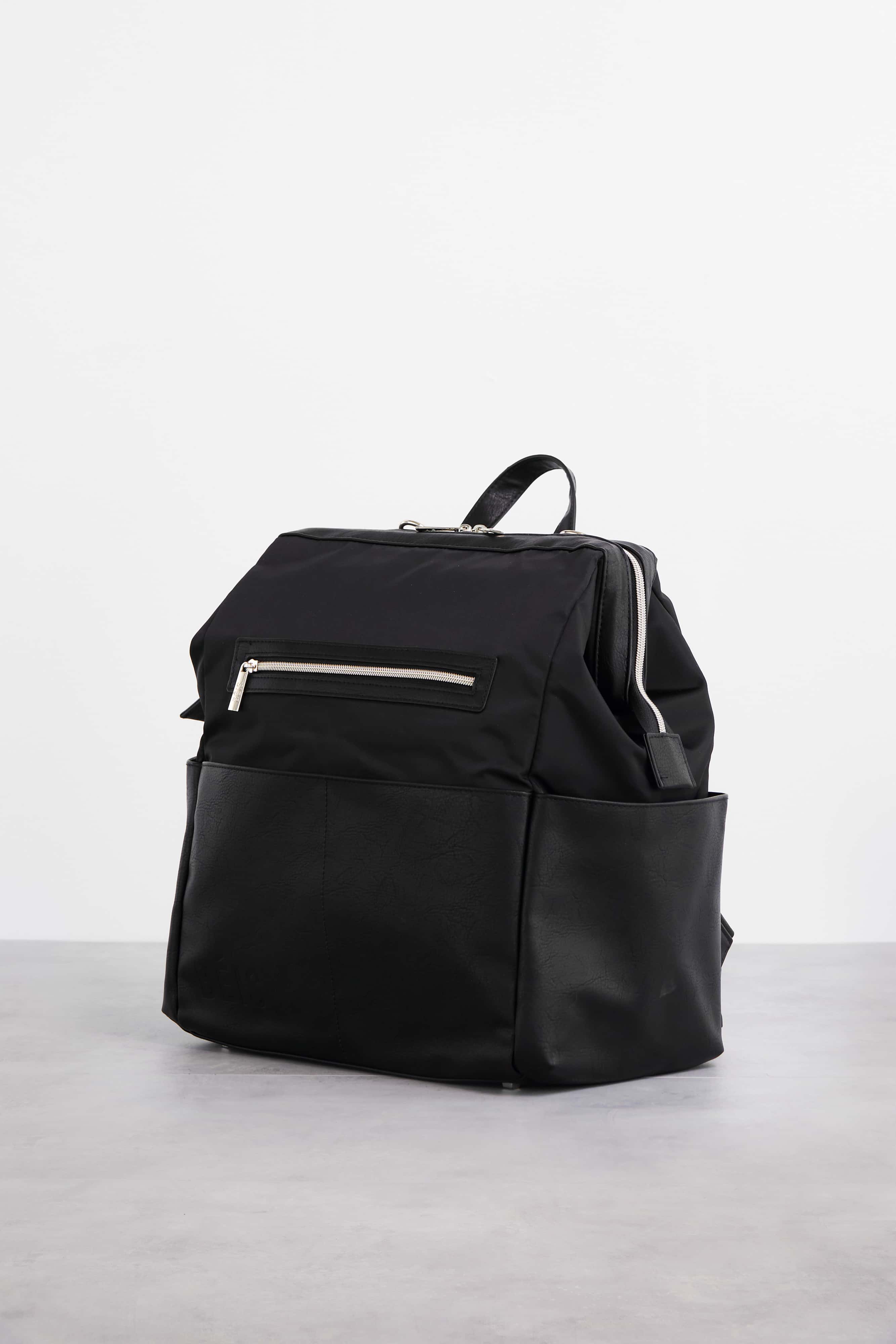 The Backpack Diaper Bag in Black - Image 3