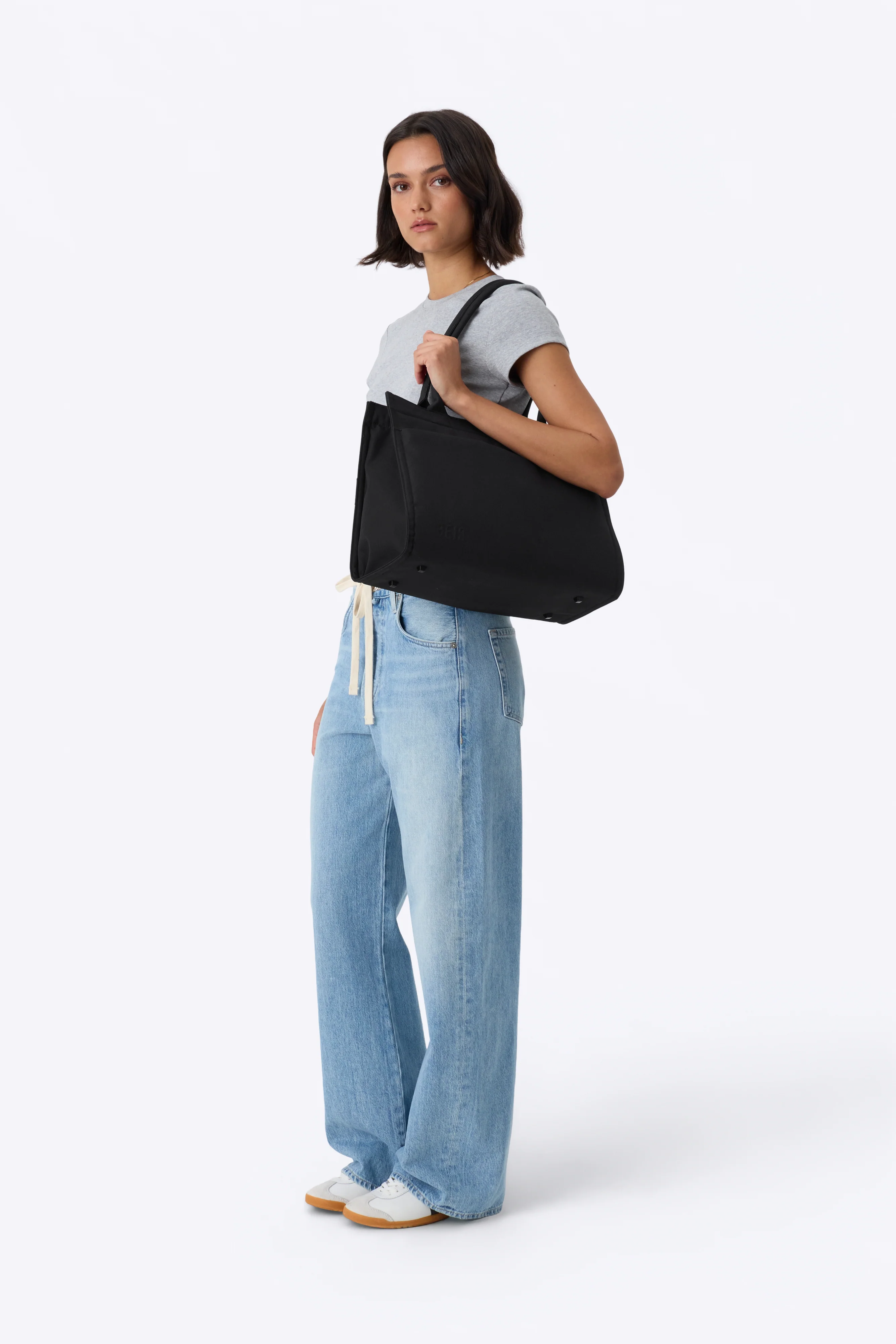 The Book Tote in Black - Image 5