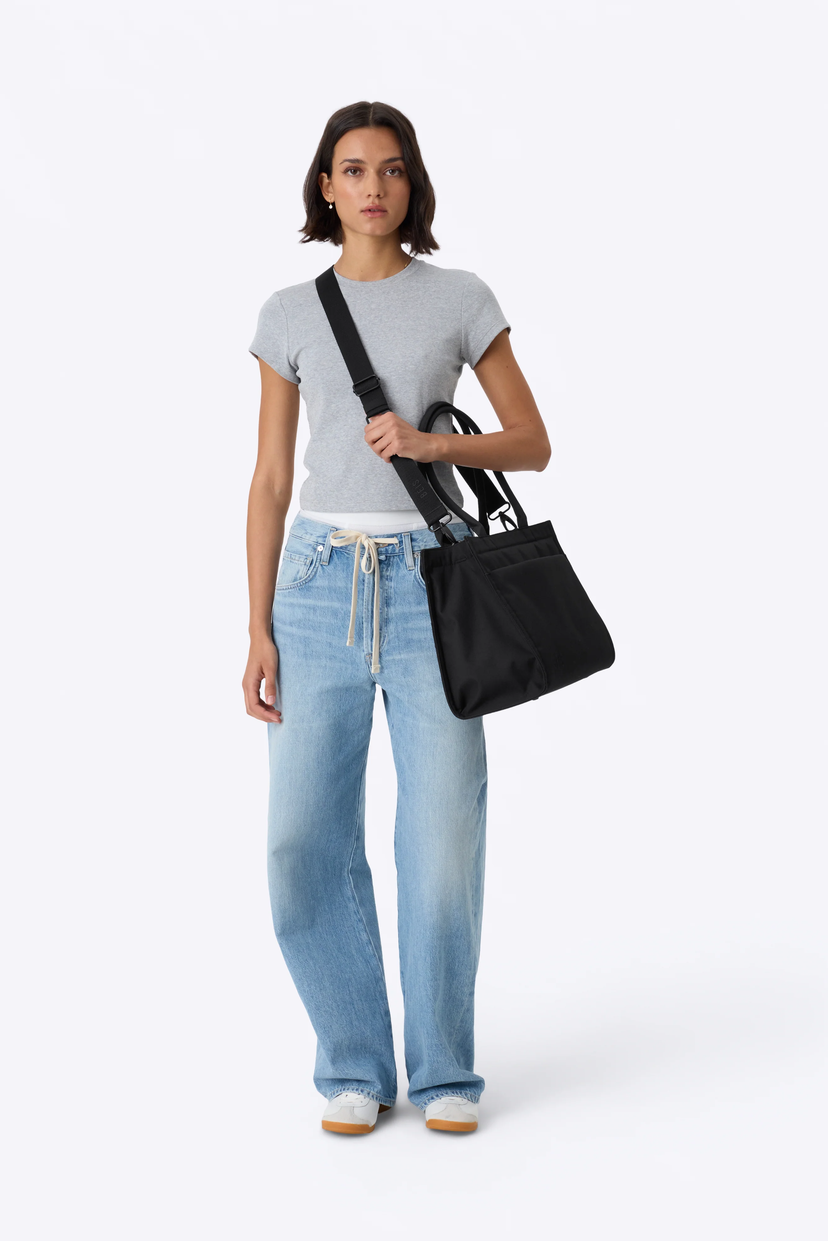 The Book Tote in Black - Image 7