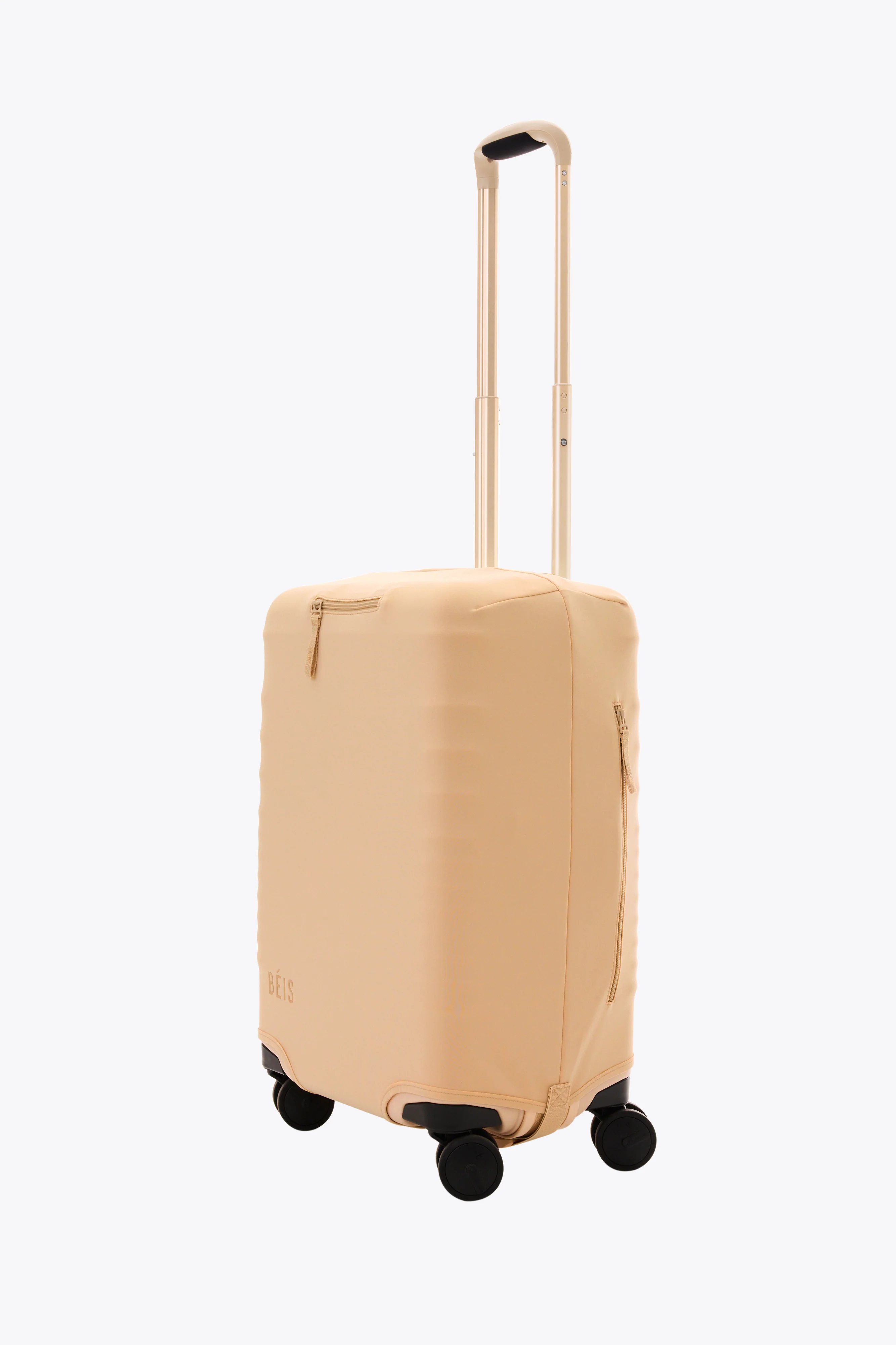 The Carry-On Luggage Cover in Beige - Image 3
