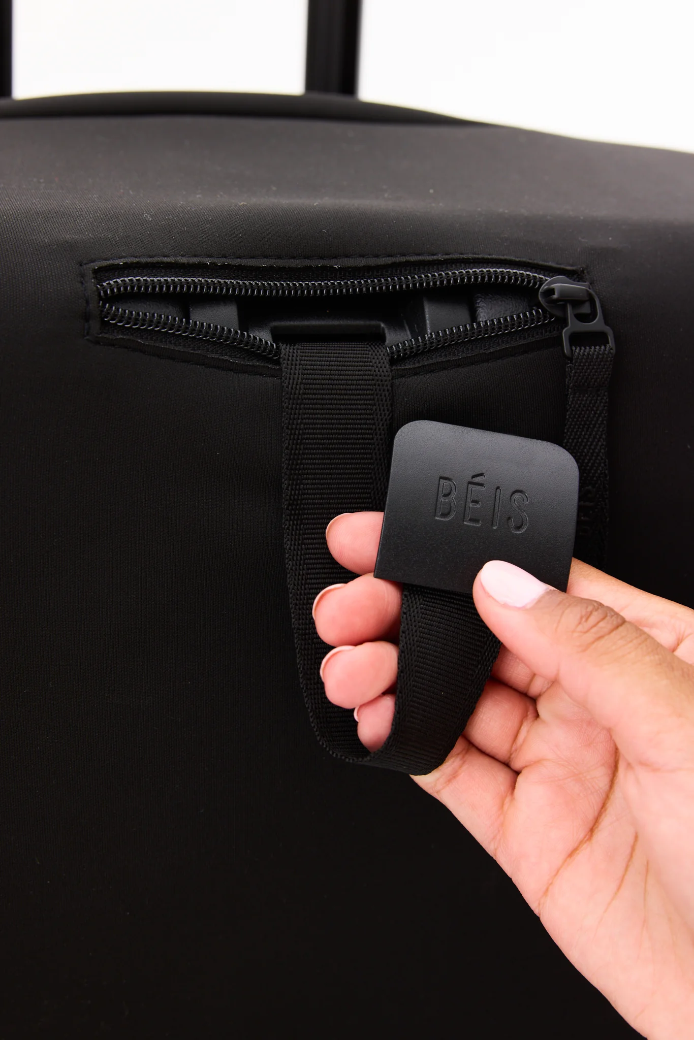 The Carry-On Luggage Cover in Black - Image 5