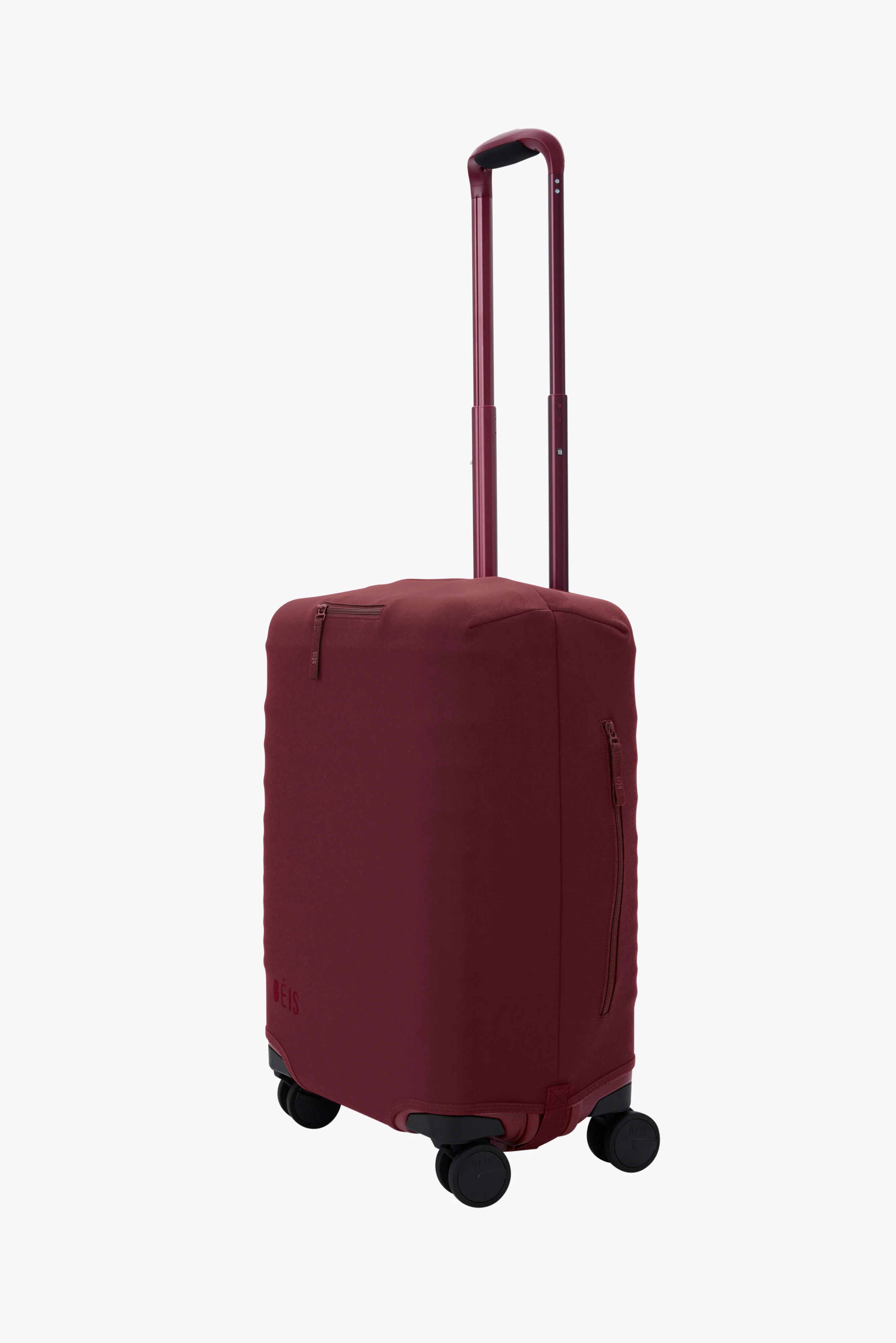 The Carry-On Luggage Cover in Burgundy - Image 2