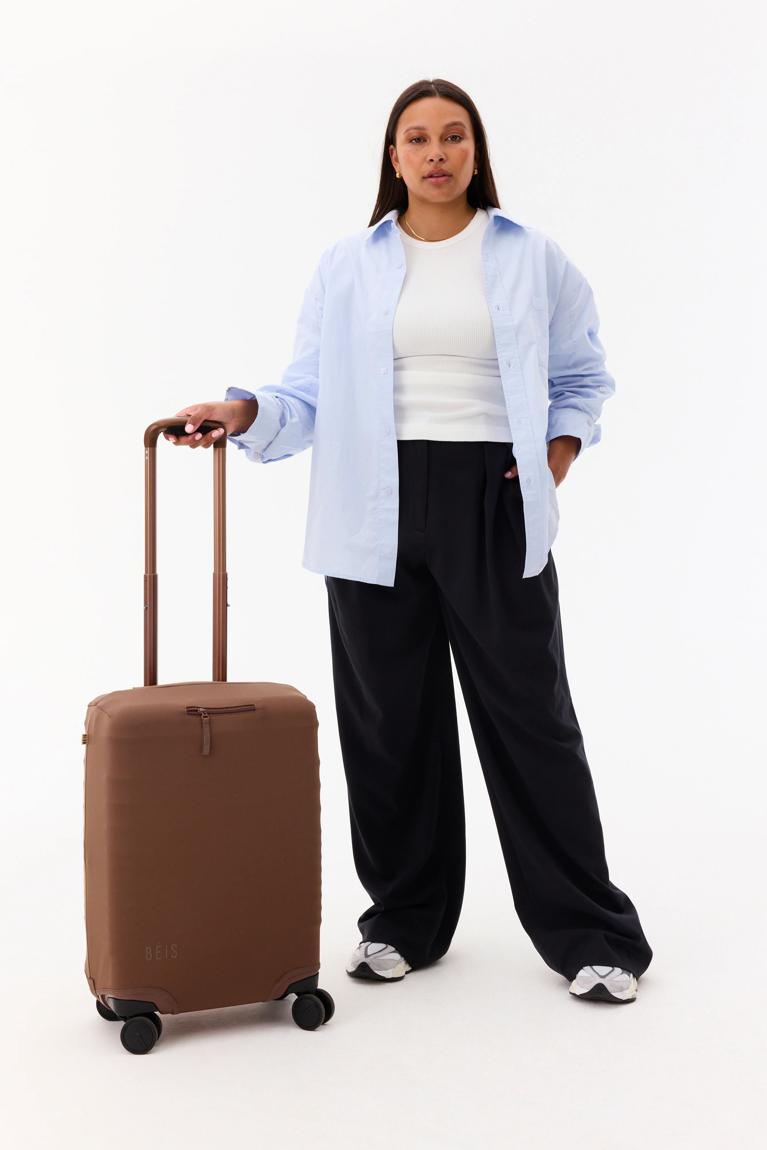 The Carry-On Luggage Cover in Maple - Image 4