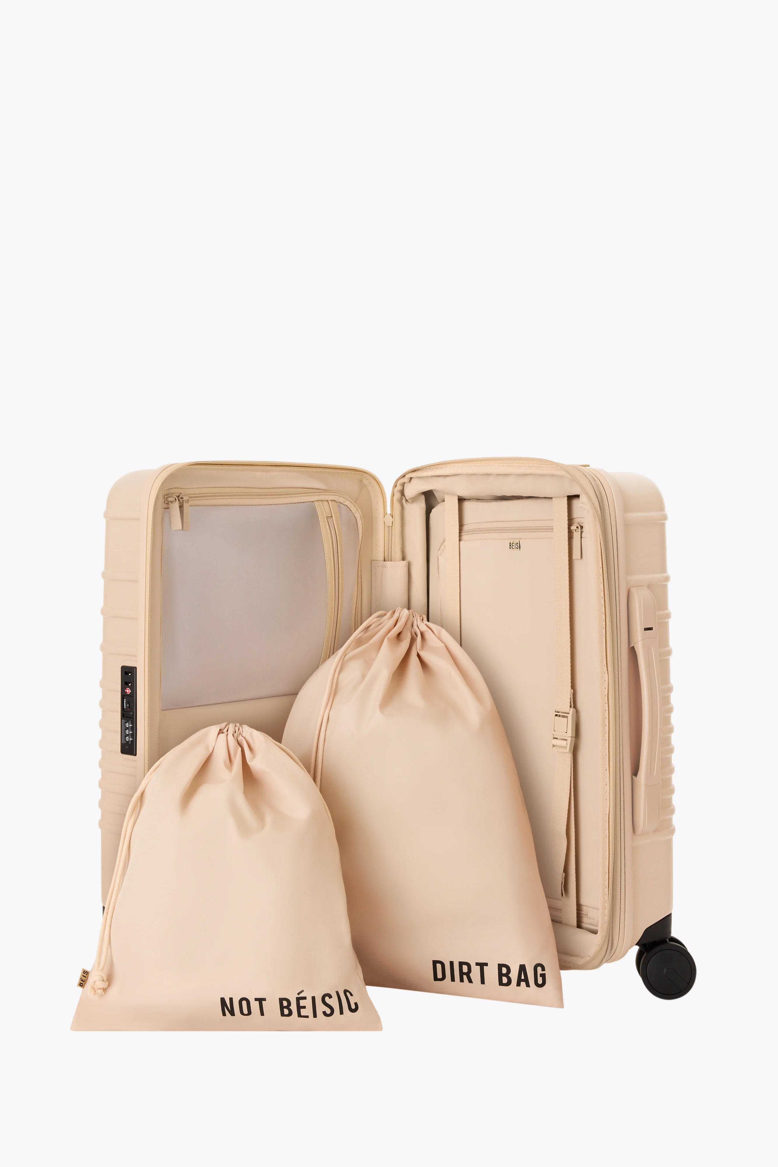 The Carry-On Roller in Beige - Image 5