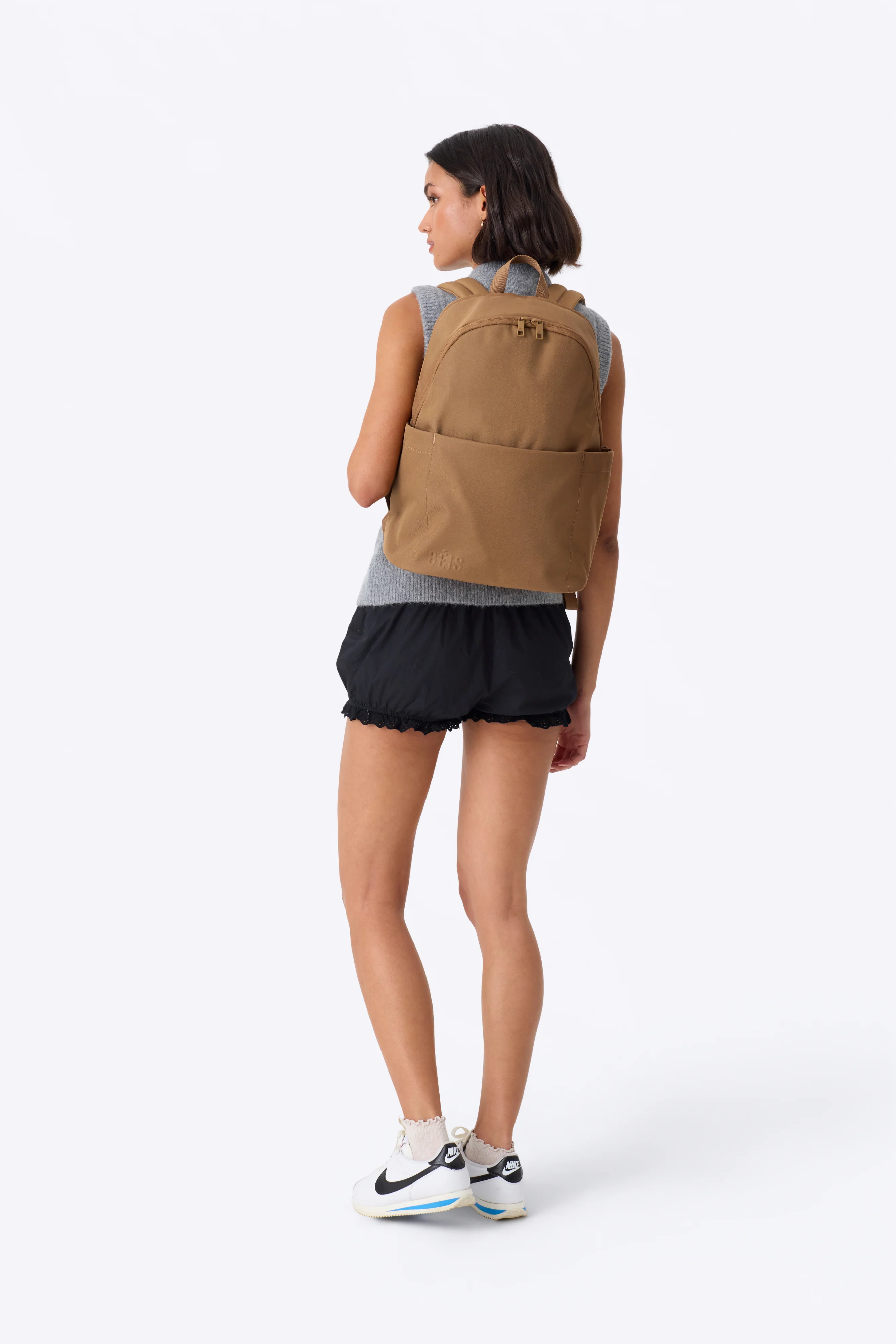 The Classic Backpack in Camel - Image 4