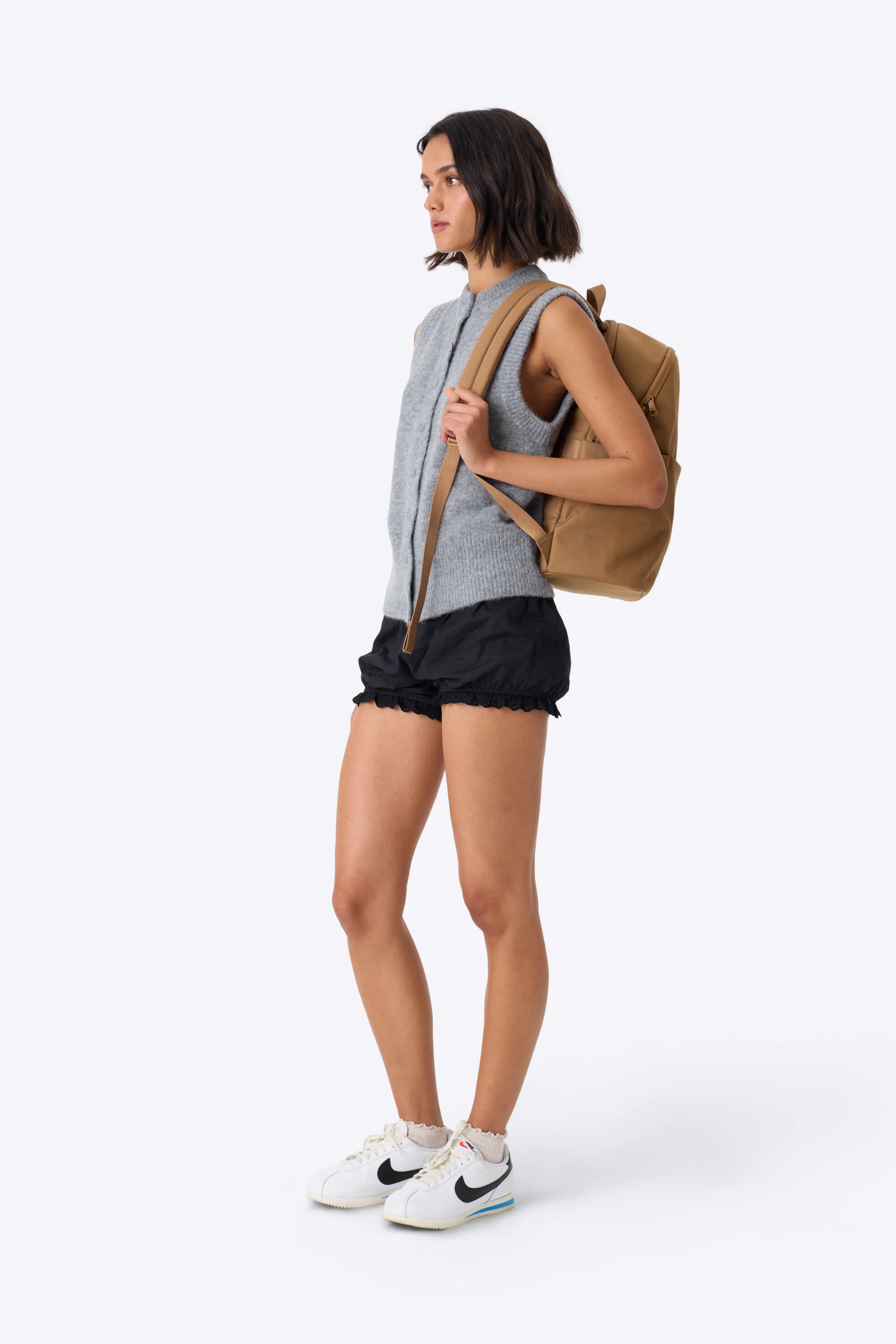 The Classic Backpack in Camel - Image 6