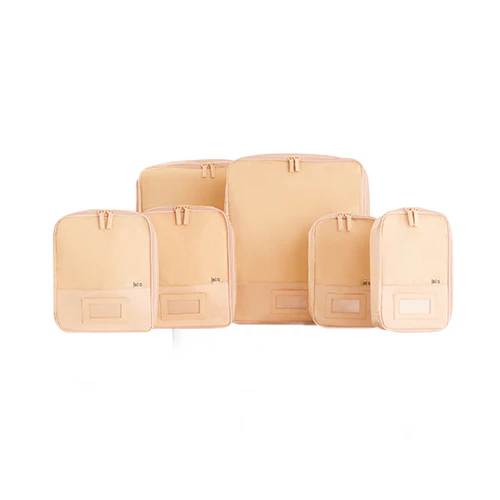 The Compression Packing Cubes 6 pc in Beige - Image 8