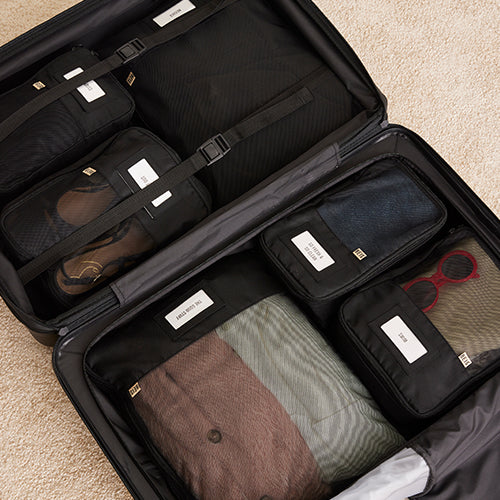 The Compression Packing Cubes 6 pc in Black - Image 7